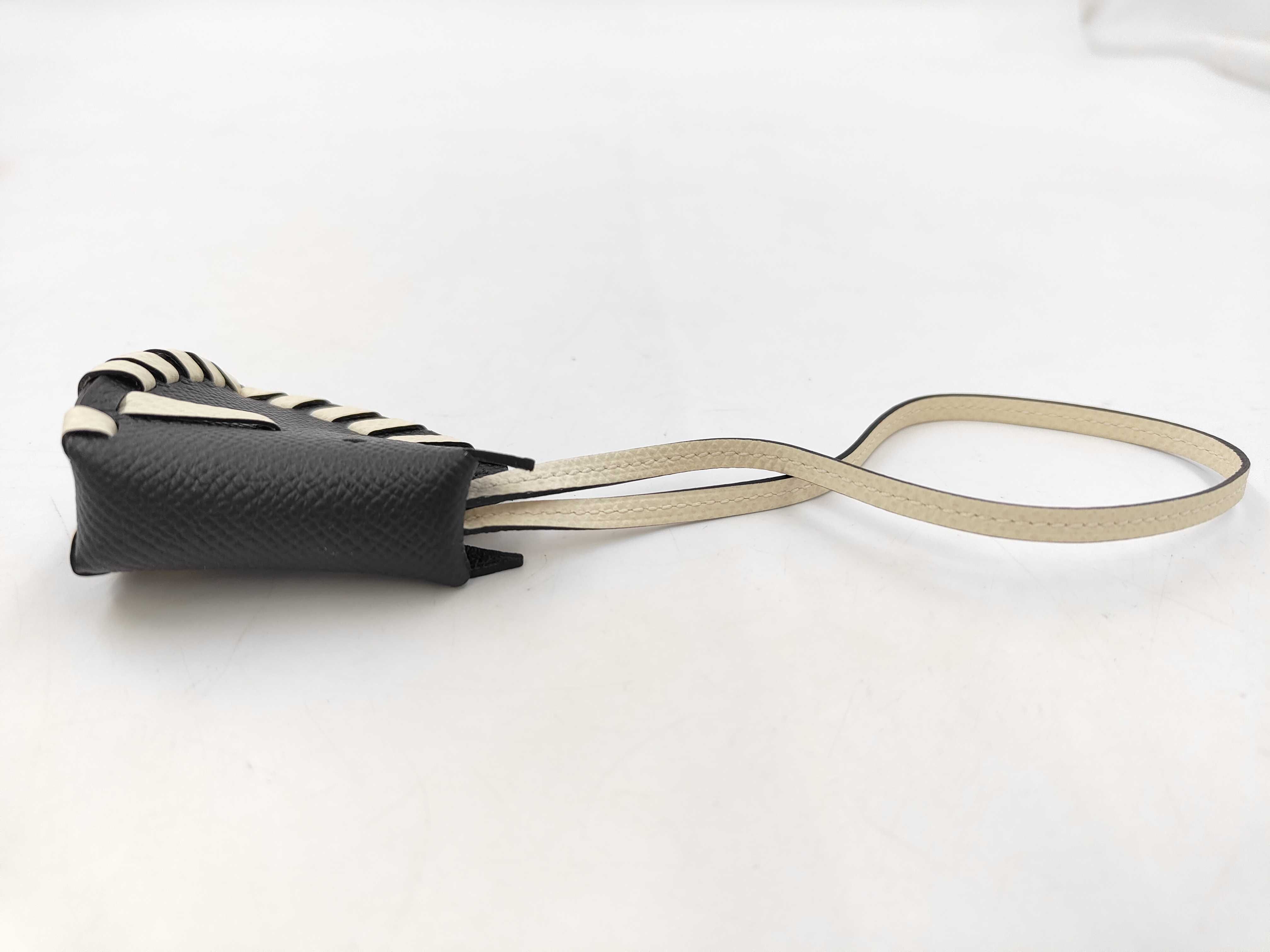 Tresse Bag Charm, K Stamp, Box Included. — view 2