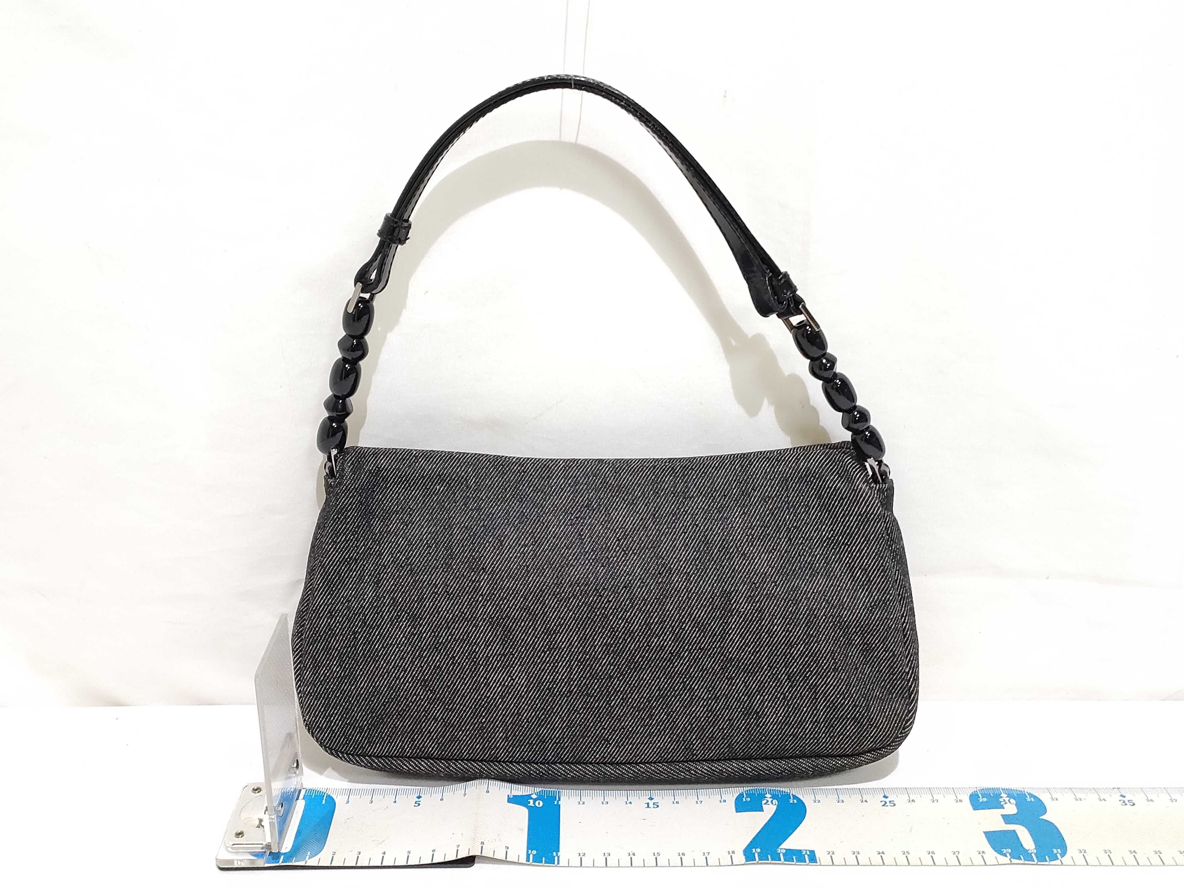 Maris Pearl Denim Accessory Pouch One-Shoulder Bag — view 2