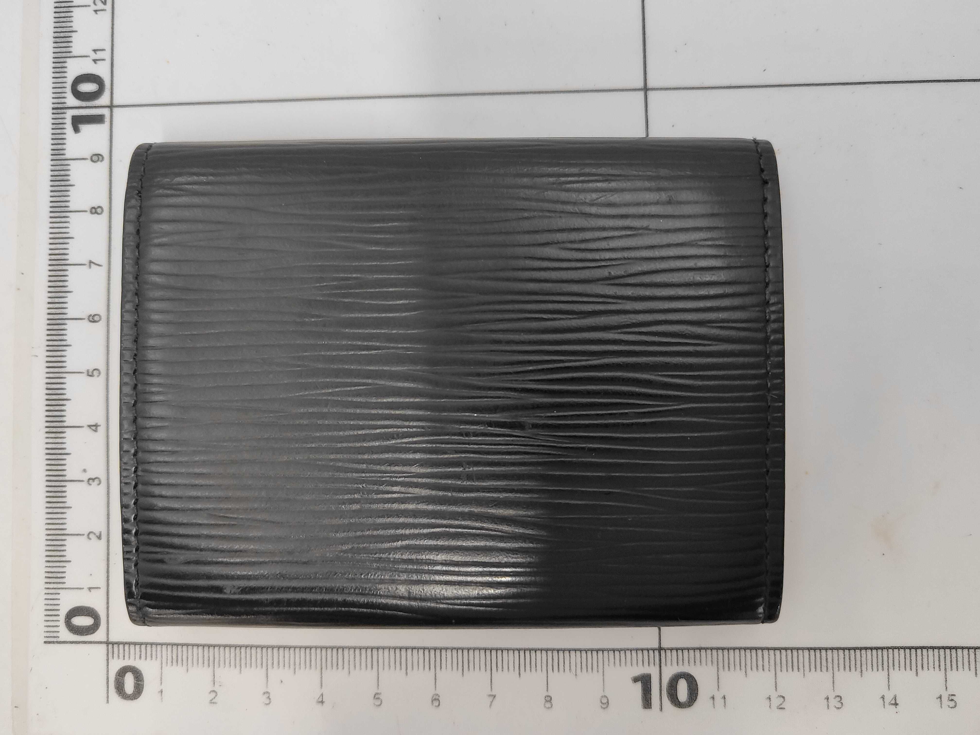 Epi Enveloppe Carte de Visite Noir CA3102 Card Case — view 2