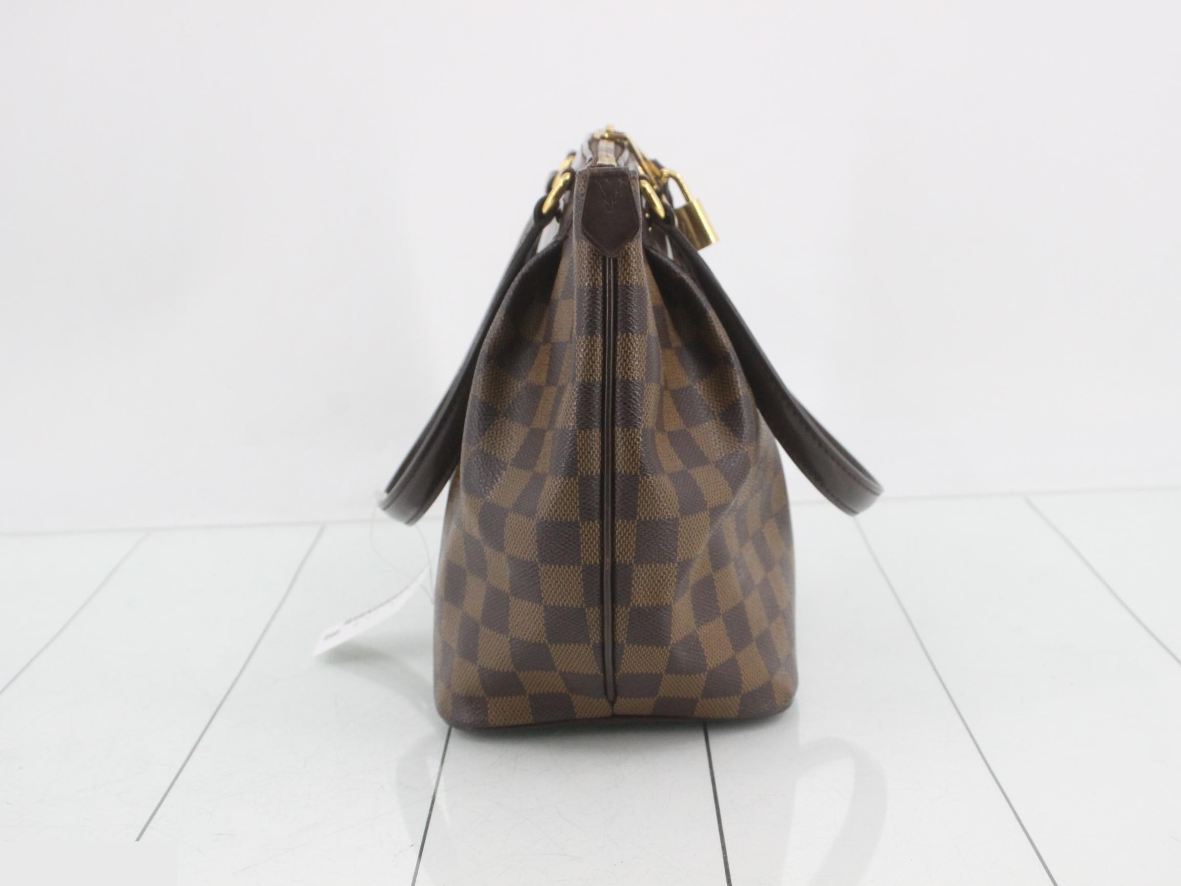 Westminster PM Damier Ebene Brown Handbag — view 4