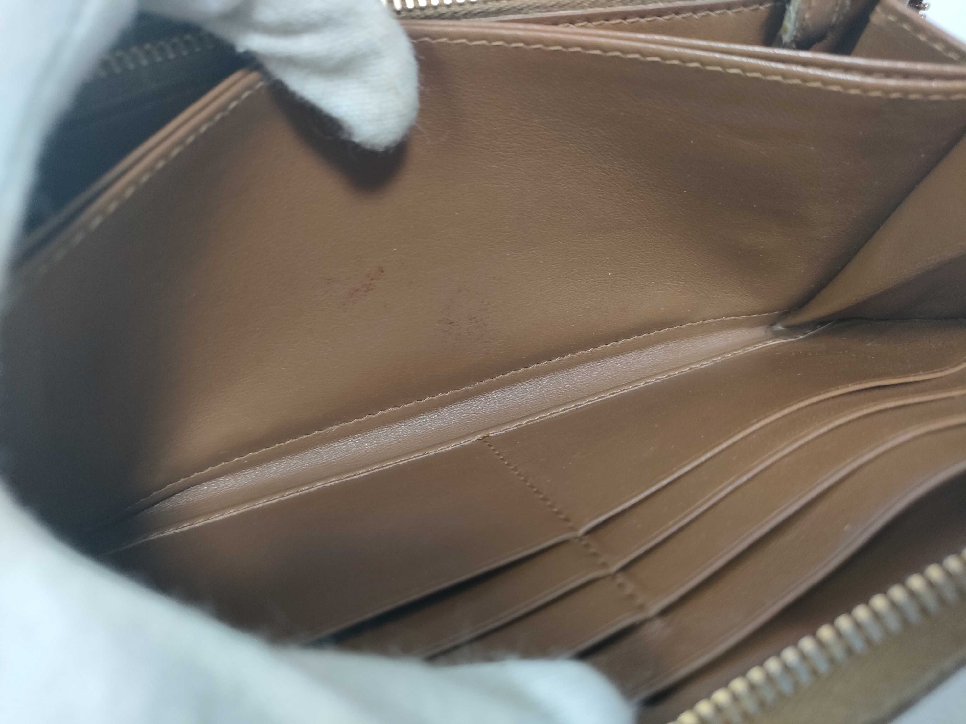 long wallet brown wallet — view 13