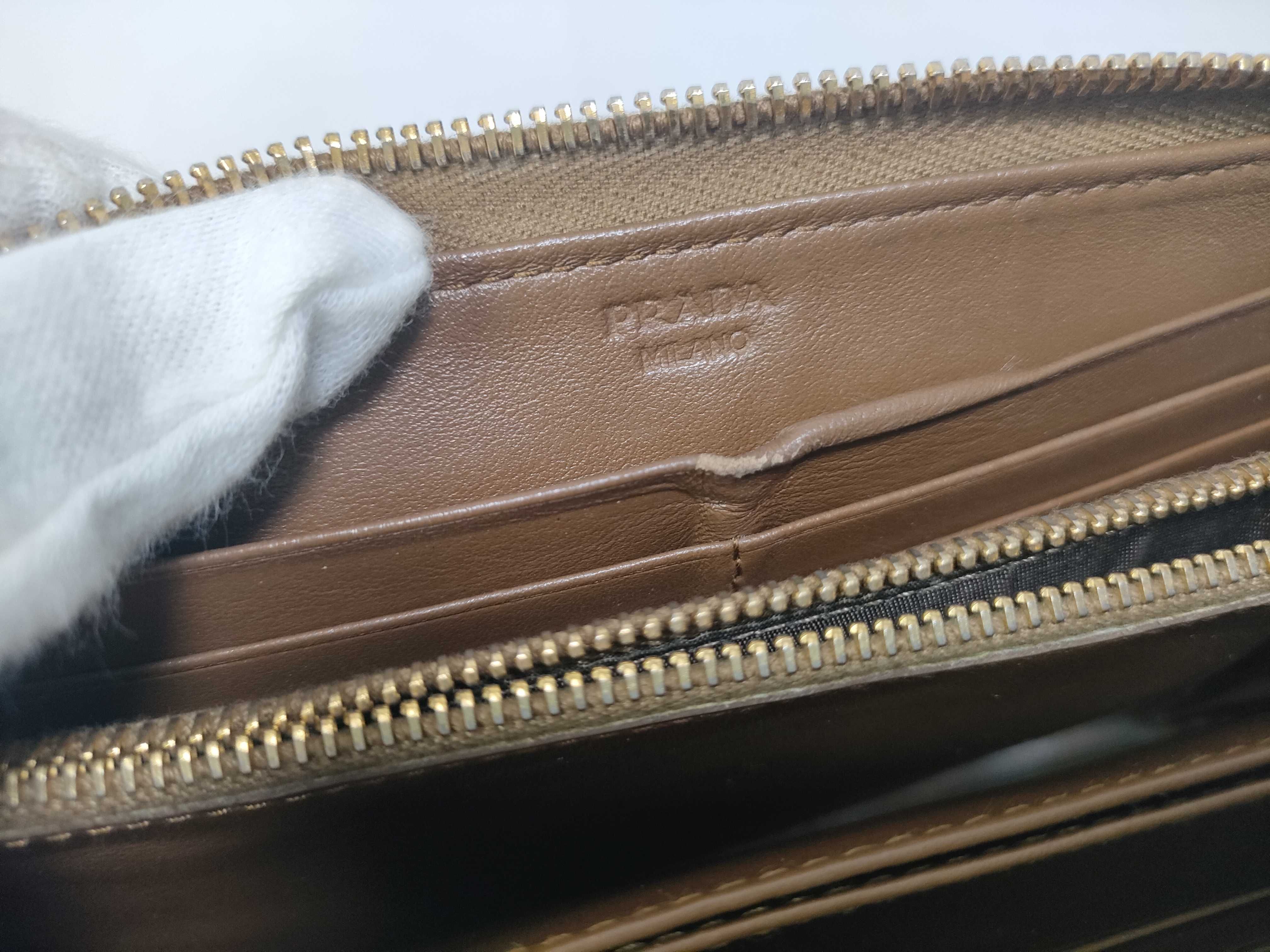 long wallet brown wallet — view 14