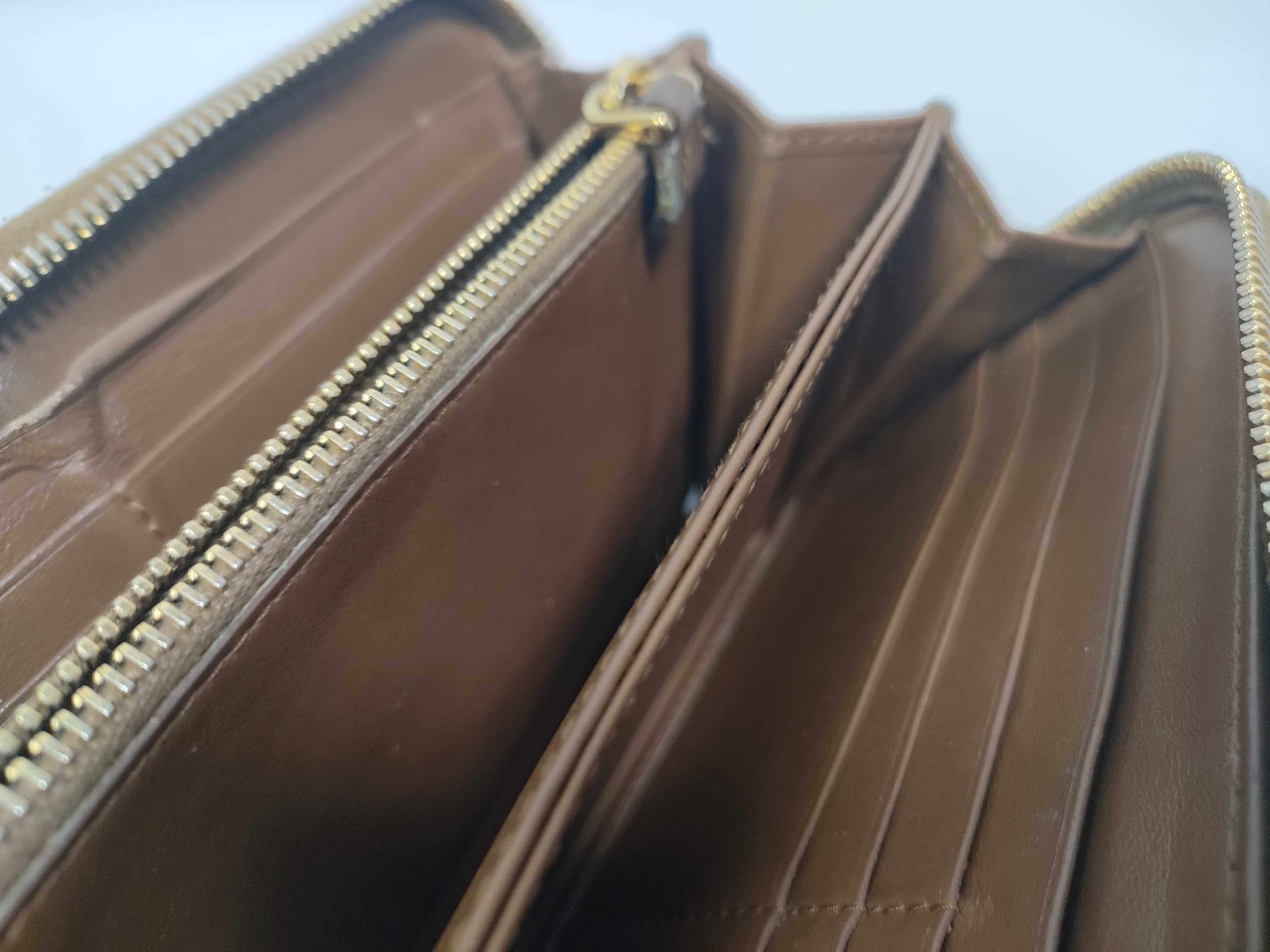long wallet brown wallet — view 10