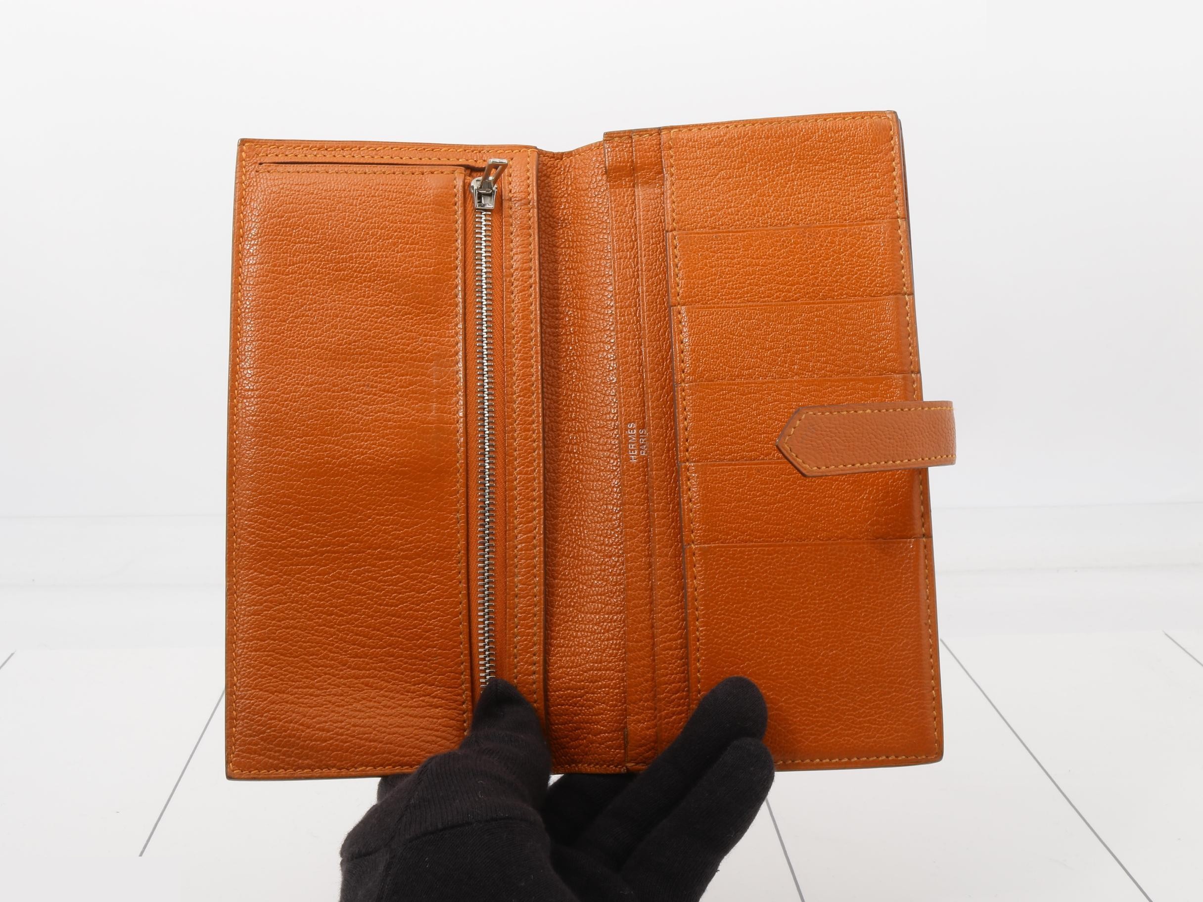 Bearn wallet by Hermes, with T stamp. — view 4