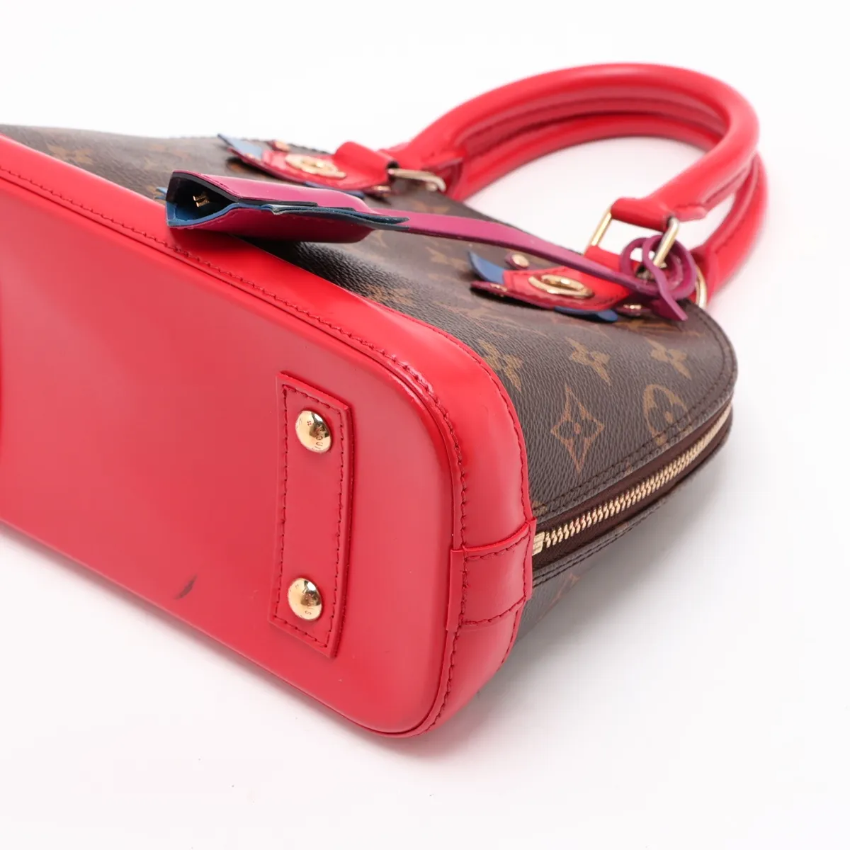 Monogram Totem Alma BB M41659 SN2175 Brown x Red — view 3