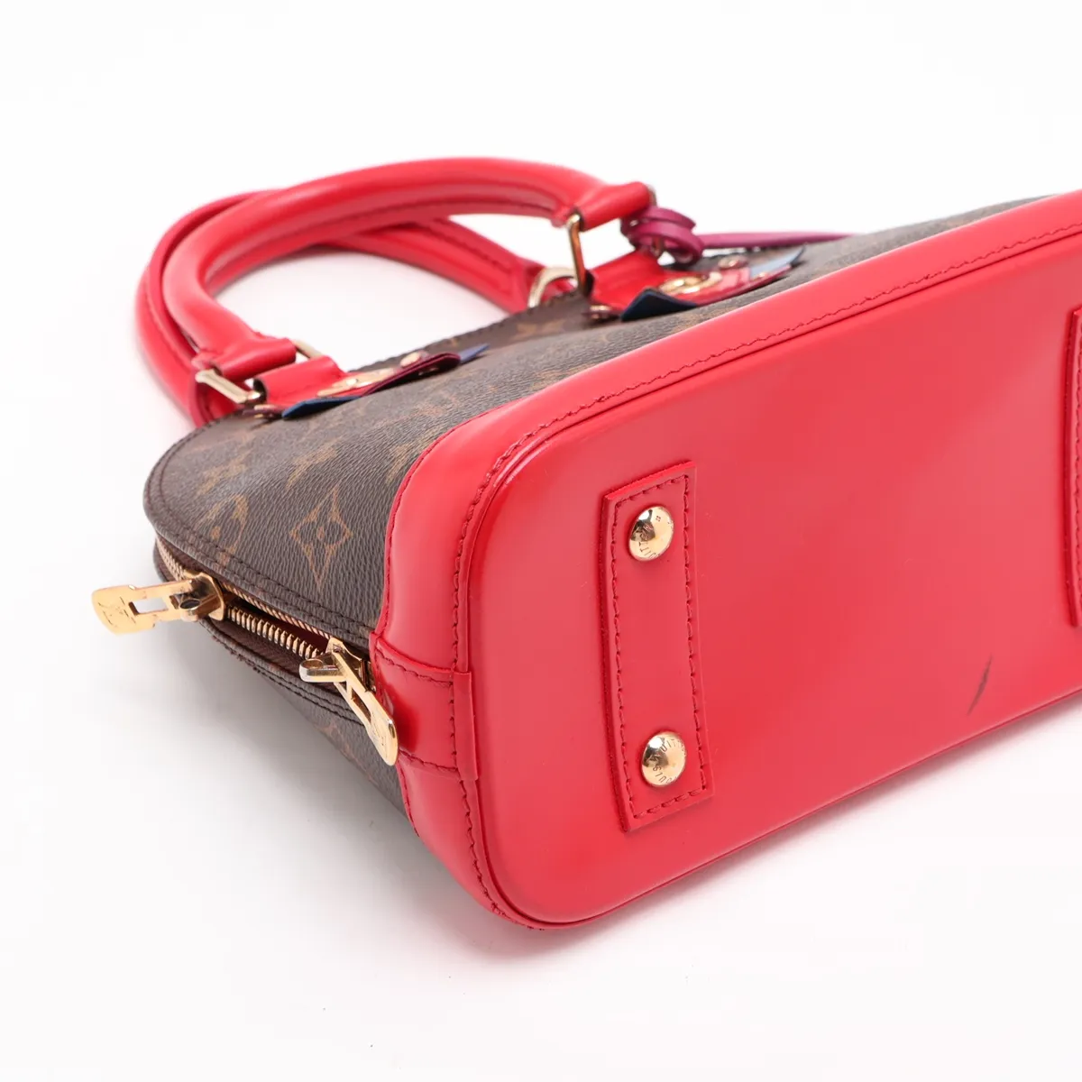Monogram Totem Alma BB M41659 SN2175 Brown x Red — view 4