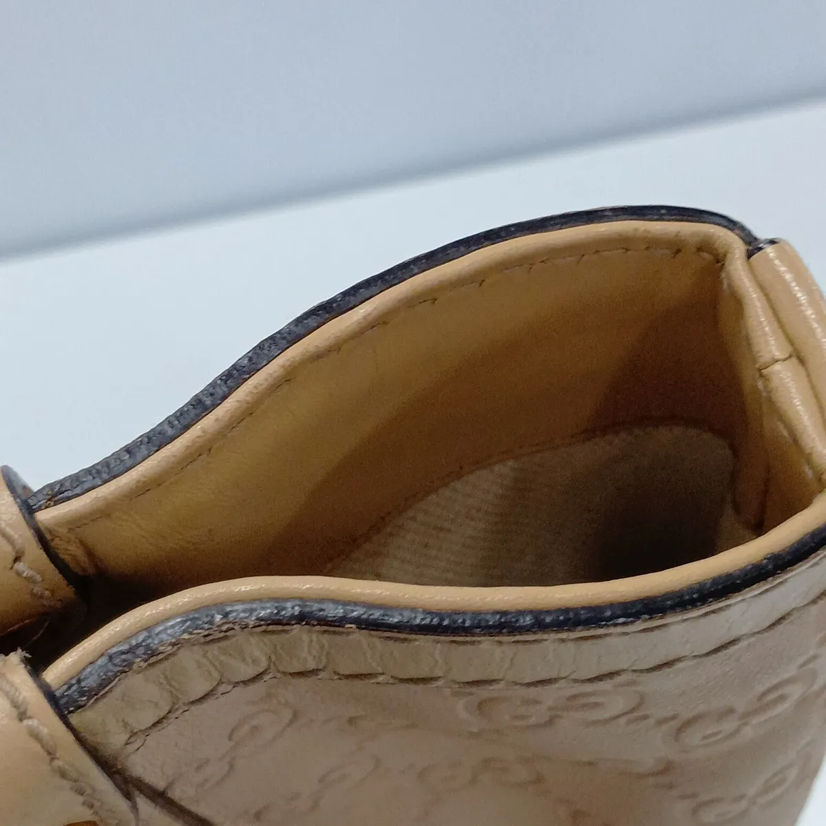 Guccissima 269953 Leather Handbag Beige — view 13