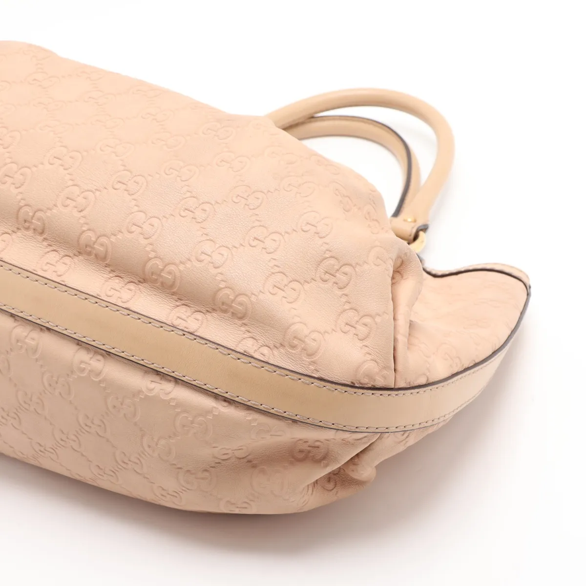 Guccissima 269953 Leather Handbag Beige — view 3
