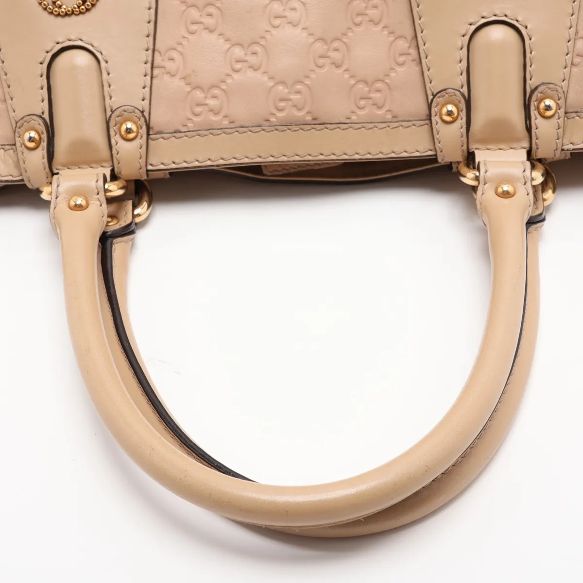 Guccissima 269953 Leather Handbag Beige — view 5