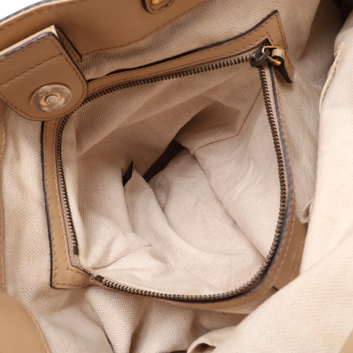 Guccissima 269953 Leather Handbag Beige — view 8