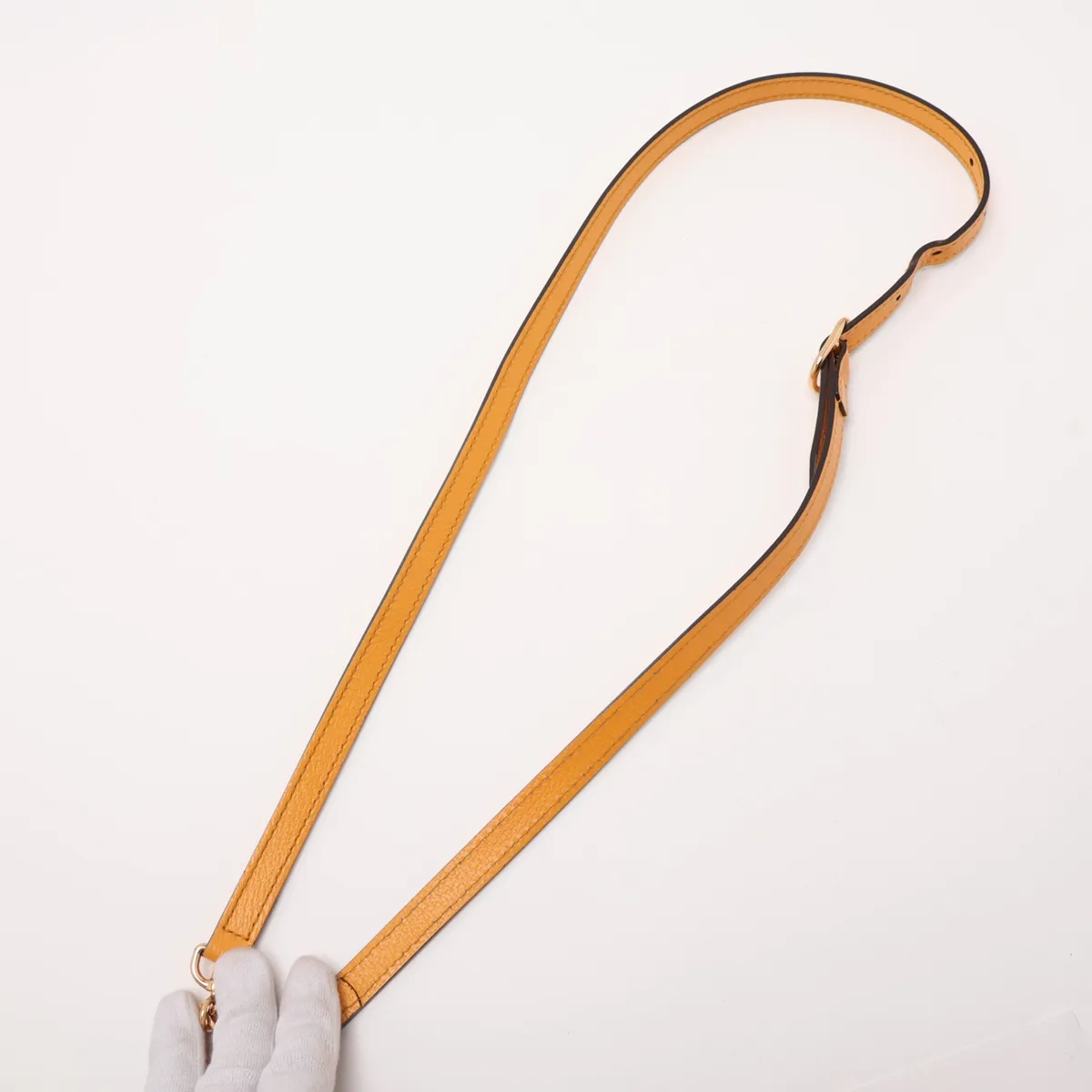 GG Flora 550621 PVC x Leather 2-Way Shoulder Bag Beige x Yellow — view 7