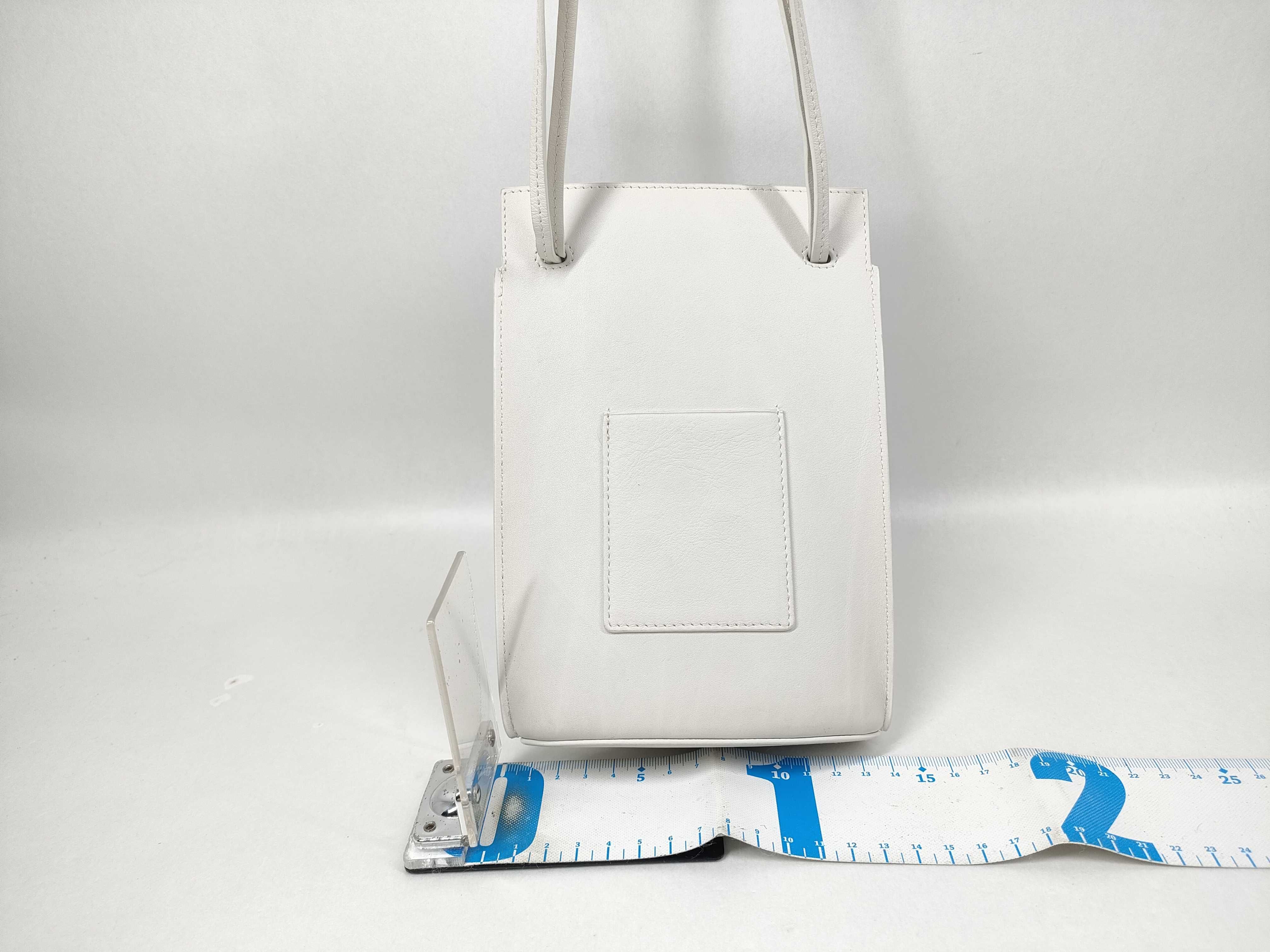 Dice Pocket White Shoulder Bag — view 2