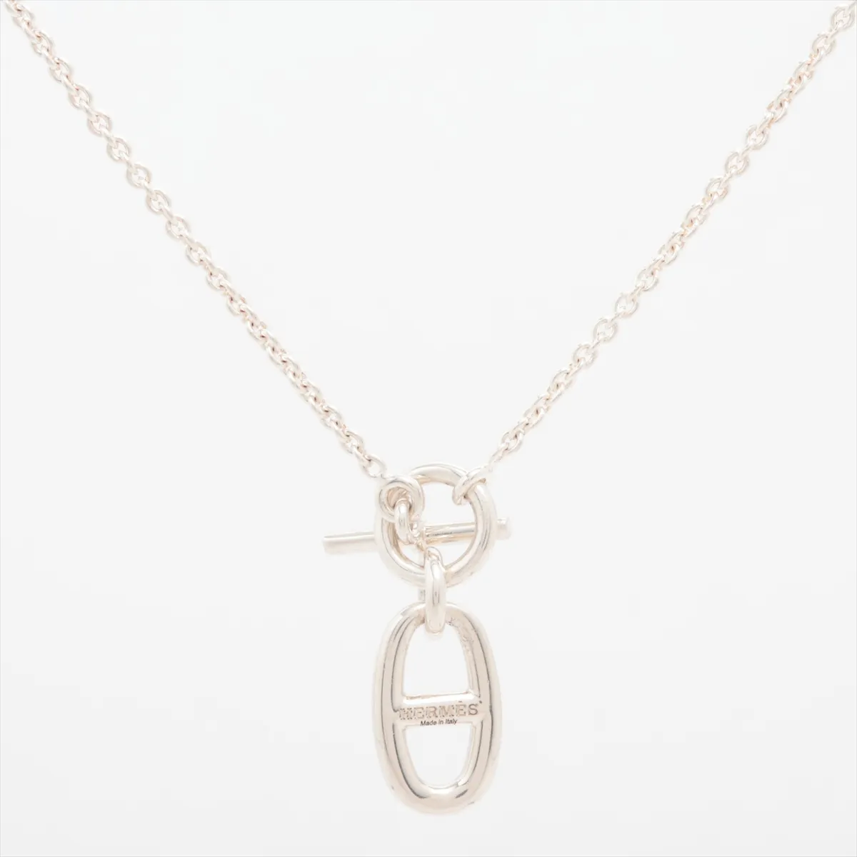 Chaine d'Ancre Amulette Necklace, 925 Sterling Silver, 9.3g, with some wear, — view 2