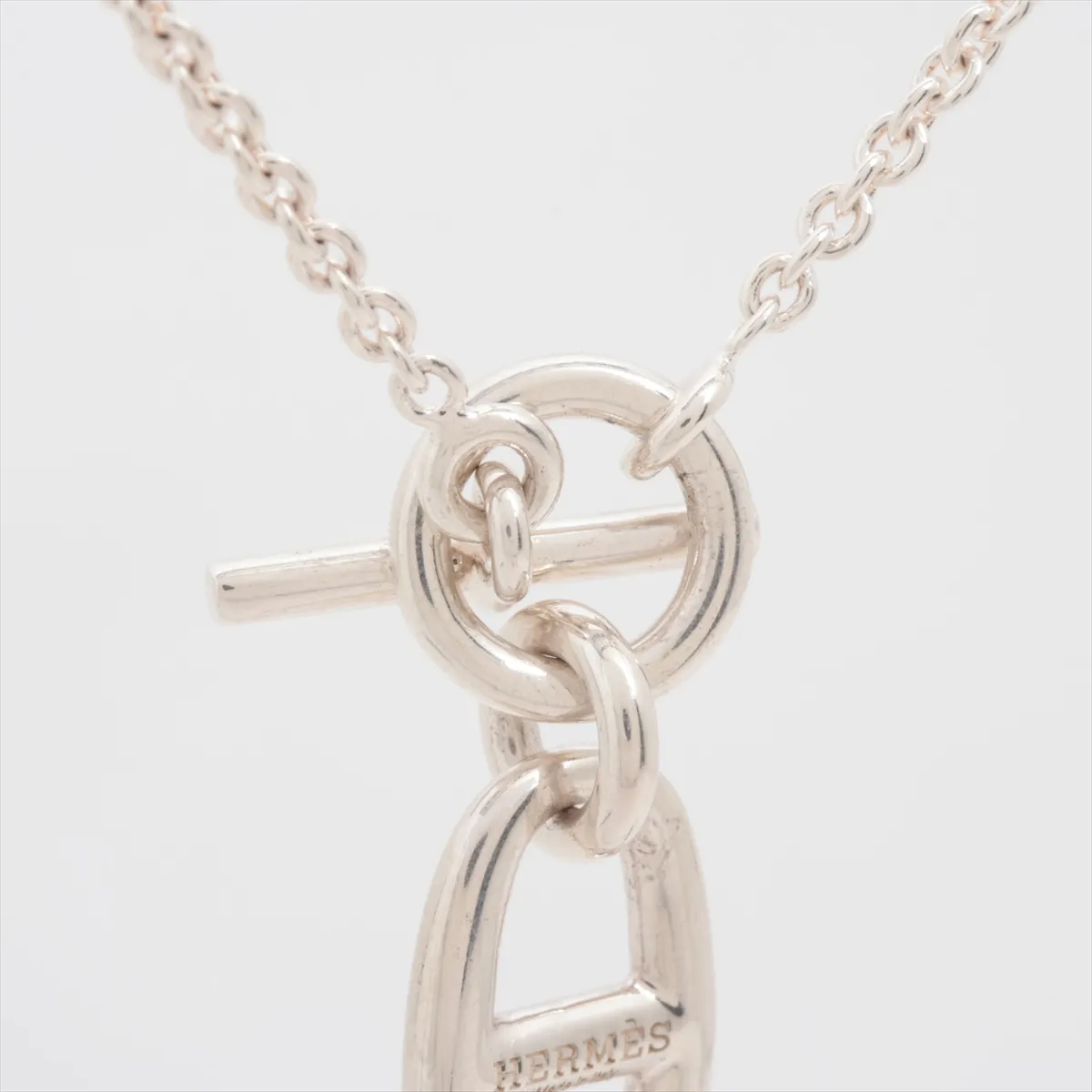 Chaine d'Ancre Amulette Necklace, 925 Sterling Silver, 9.3g, with some wear, — view 3