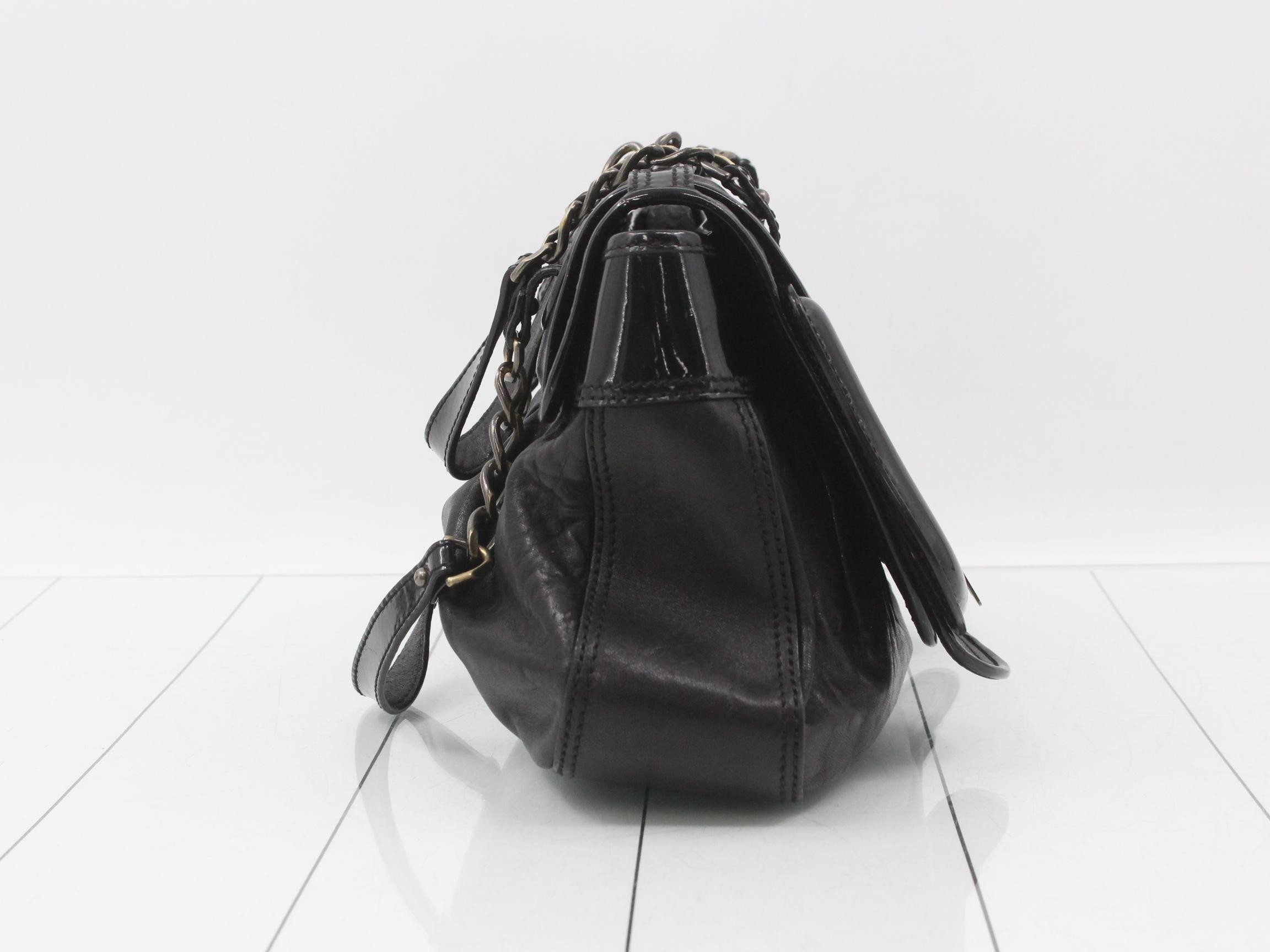 buckle motif chain bag — view 4