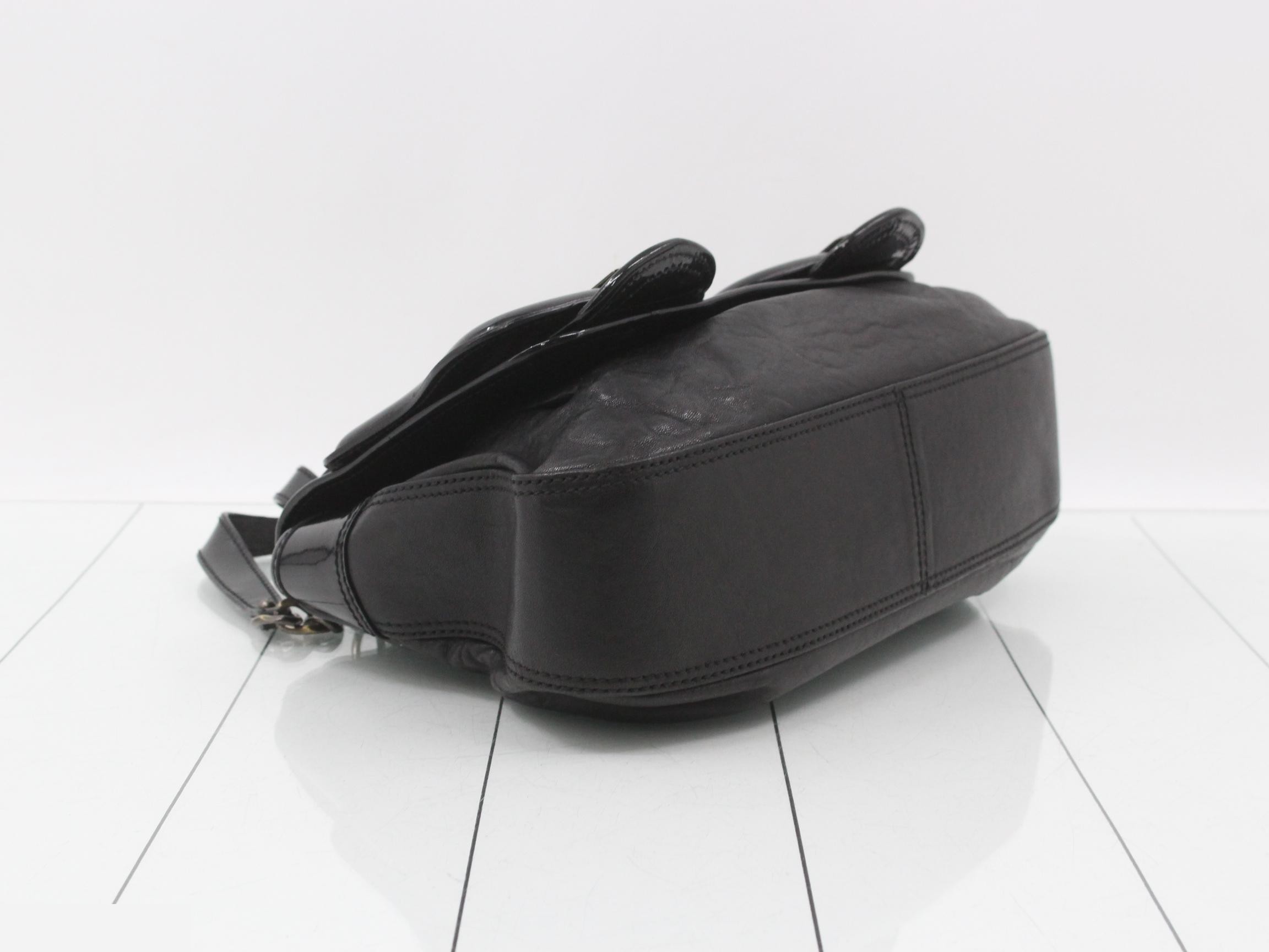 buckle motif chain bag — view 5