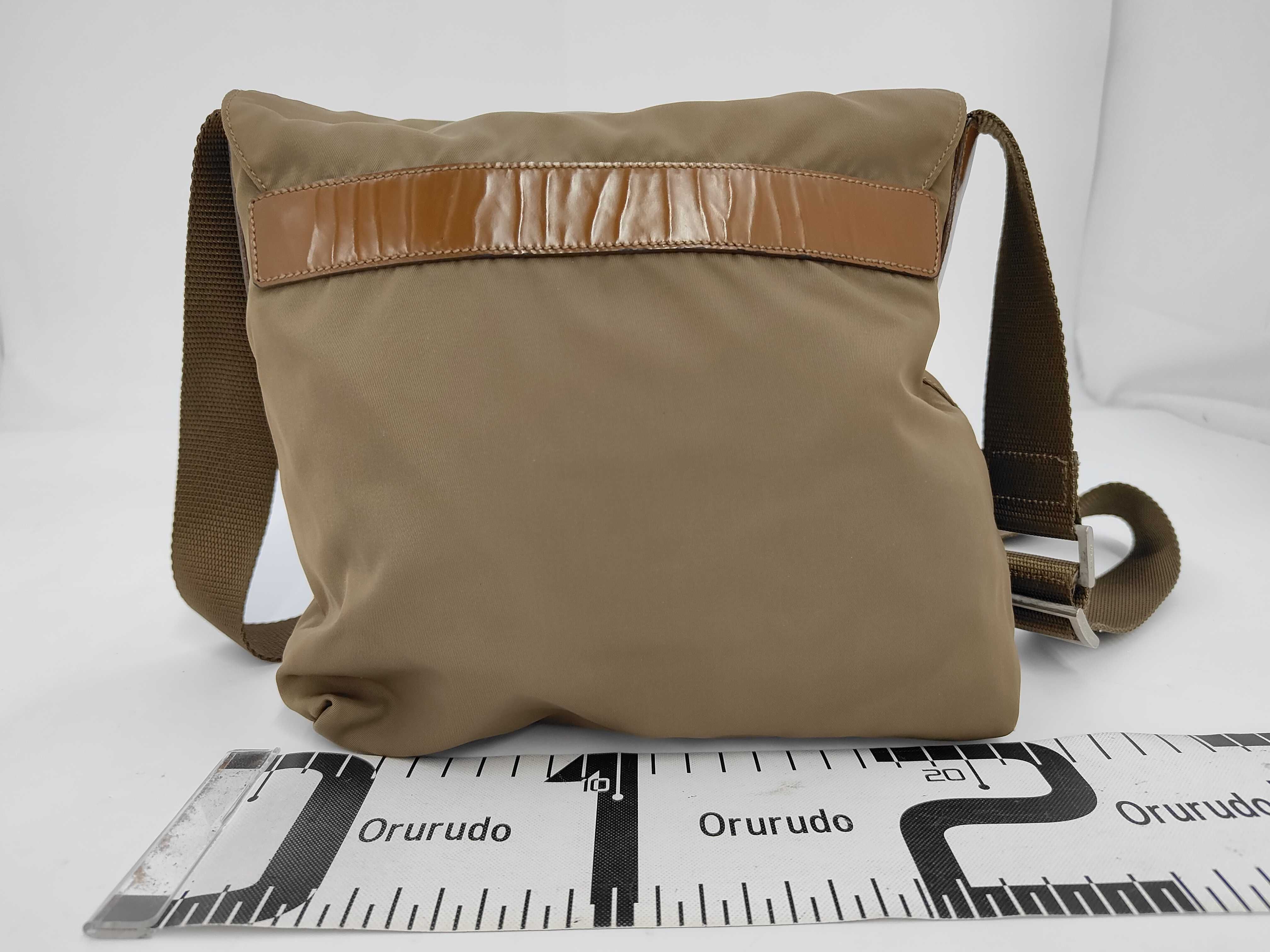 Nylon Triangle Logo Nylon Shoulder Bag — view 2