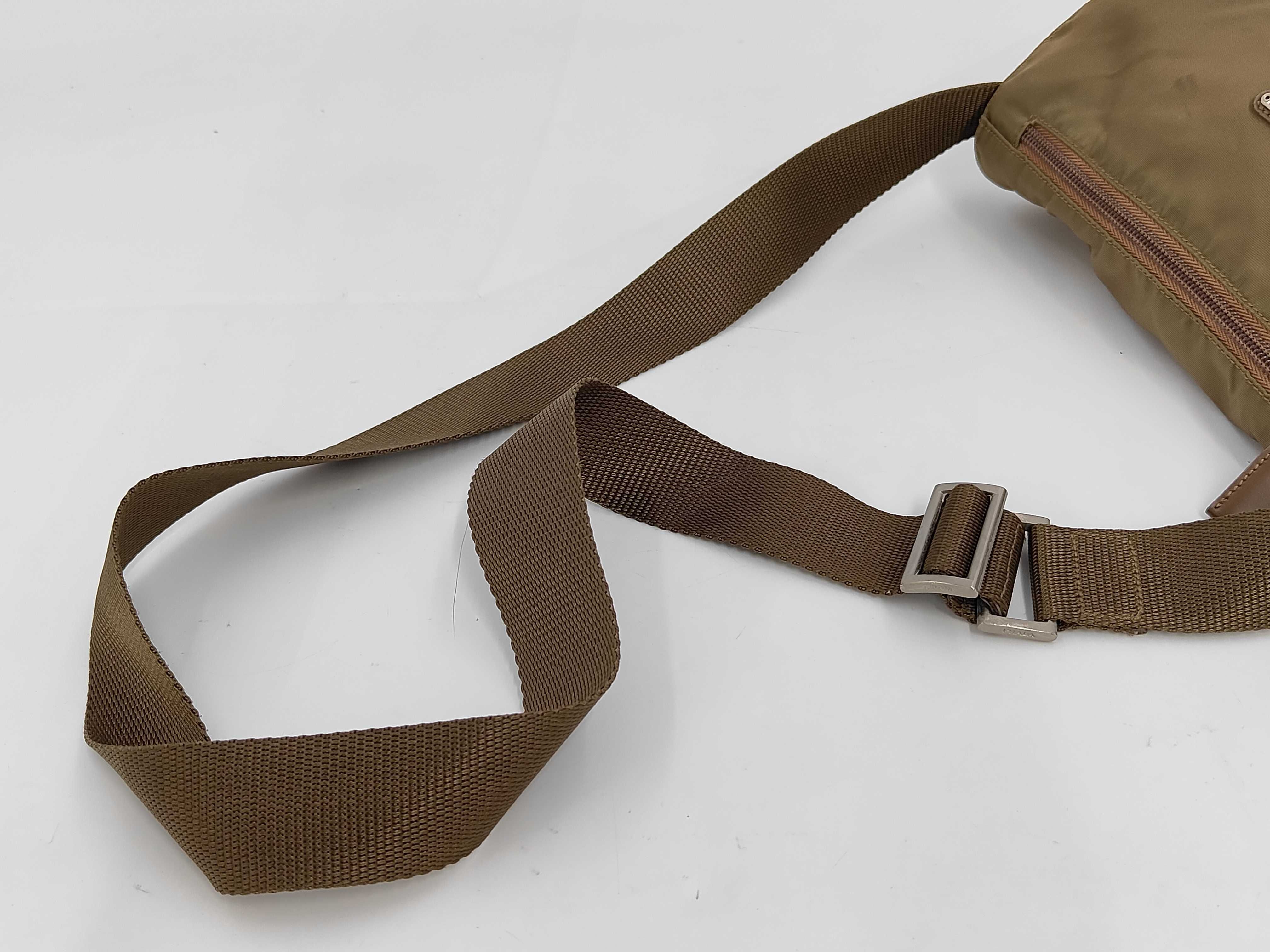 Nylon Triangle Logo Nylon Shoulder Bag — view 3