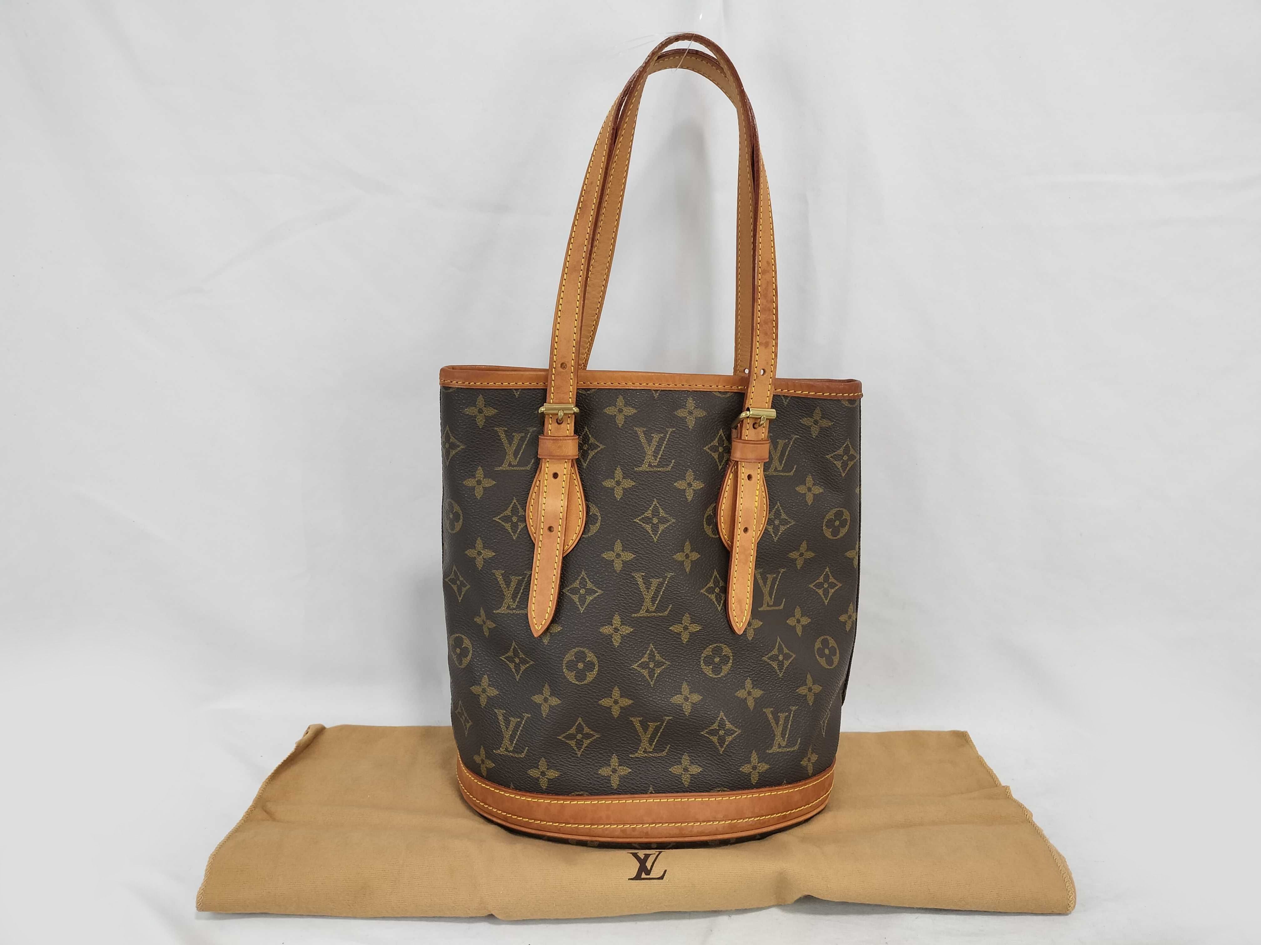Monogram LV Bucket PM Tote Bag
