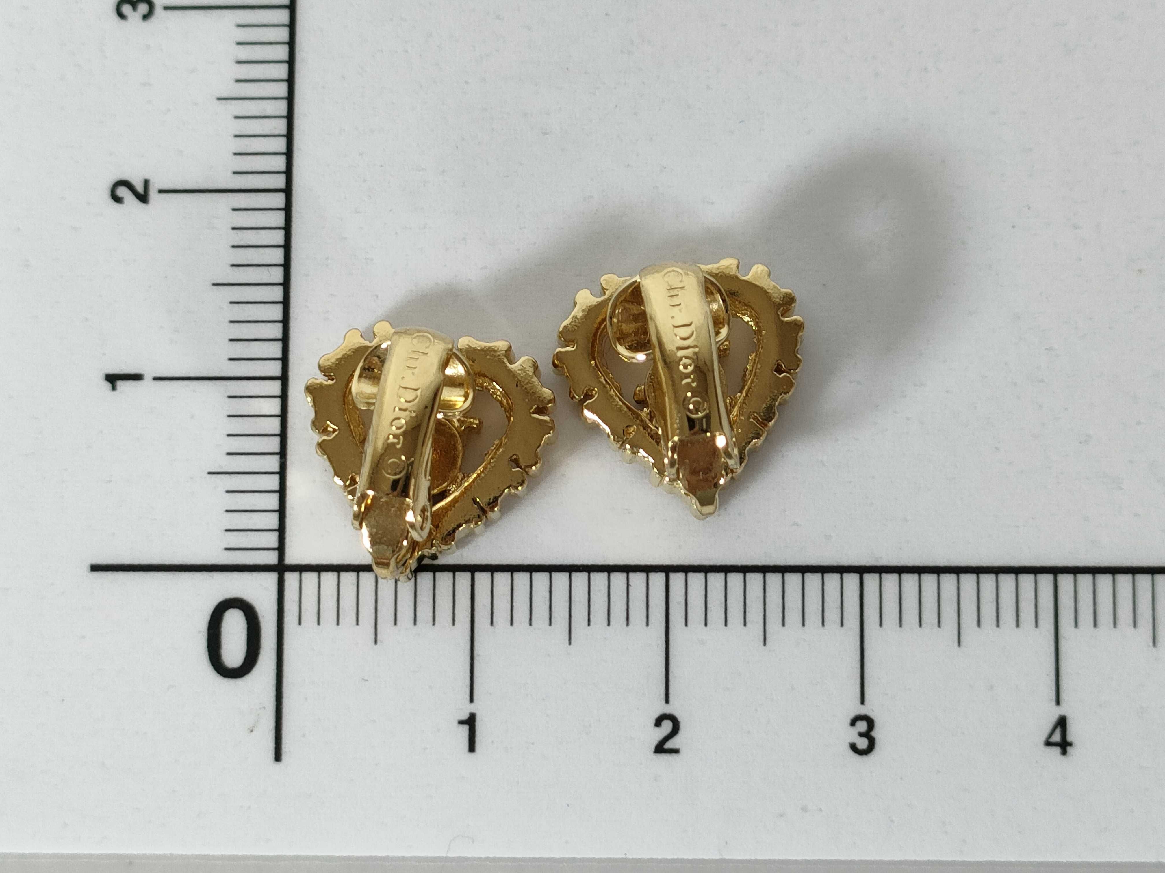 Logo Stone Earrings — view 2