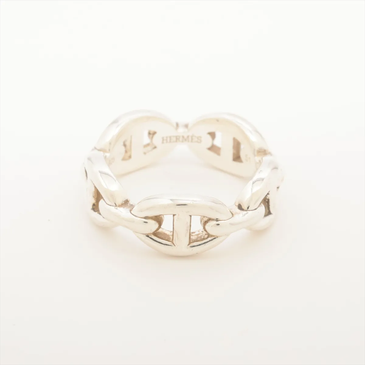 Chaine d'Ancre Enchainée 2020 Ring, Size 51, 925 Sterling Silver, 5.5g, 20O106987.
