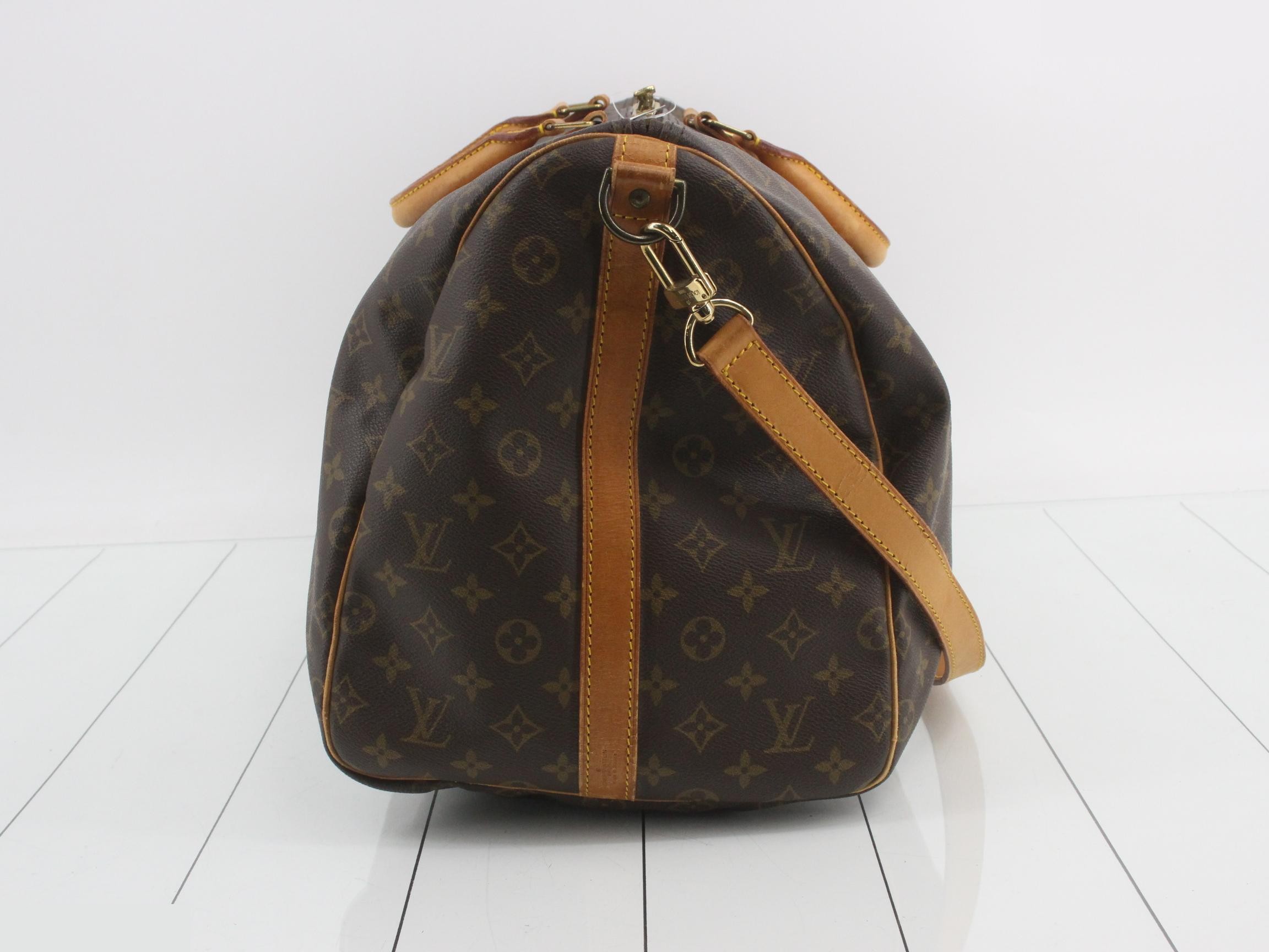 Keepall Bandoulière 55 with shoulder strap — view 4