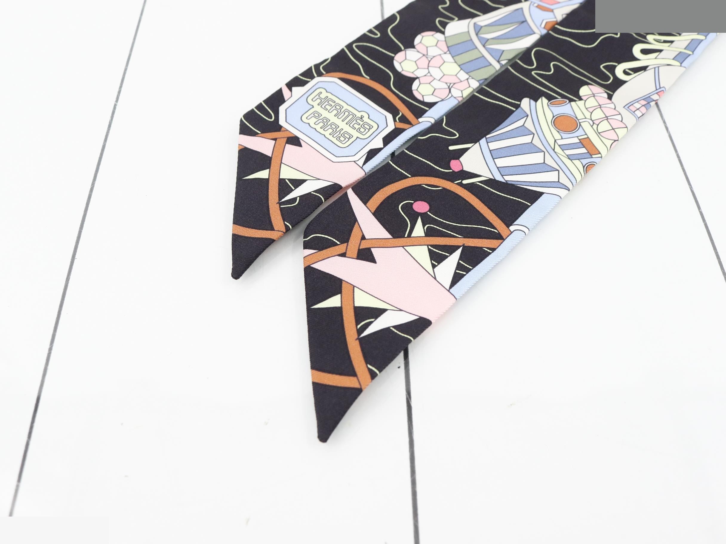 Twilly scarf, with box — view 3