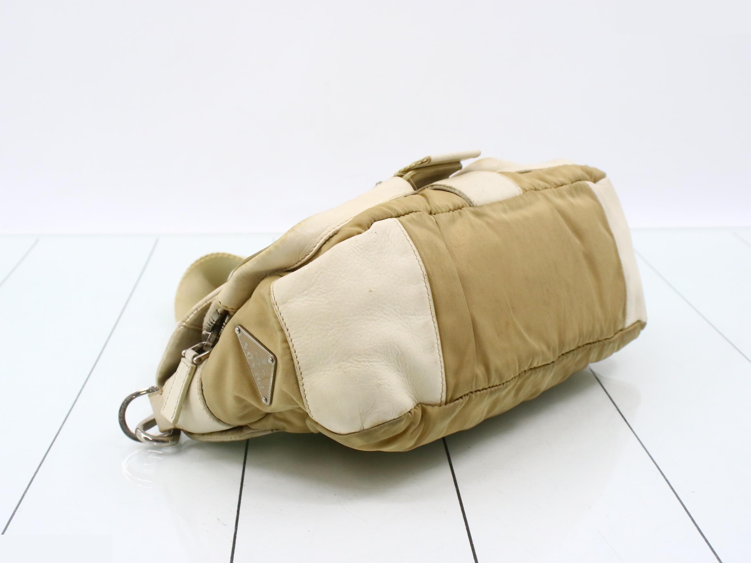 Leather belt shoulder bag — view 5
