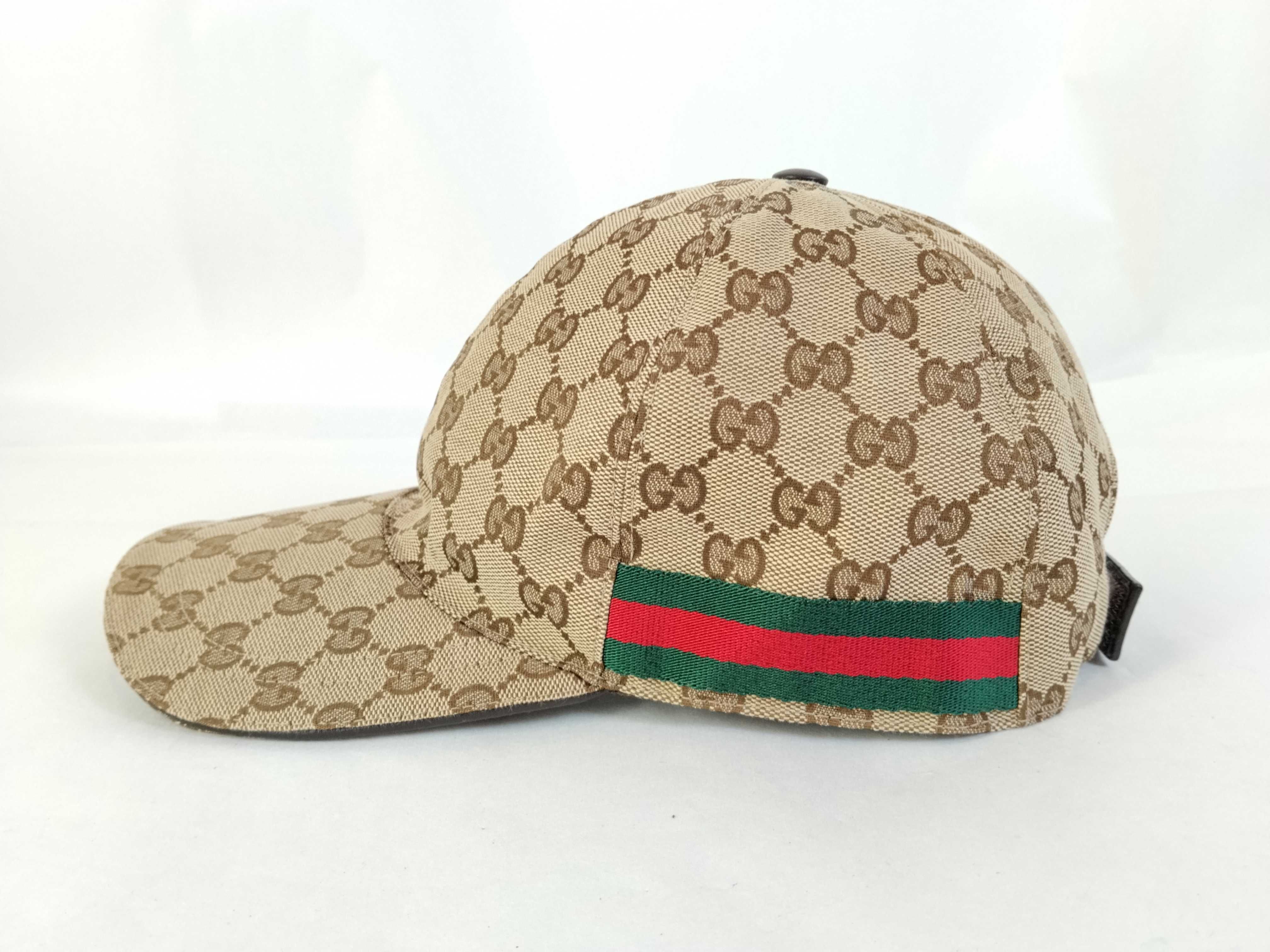 GG Canvas Baseball Cap 601491 (GG Canvas Hat, Sherry Line, Other Accessories) — view 2