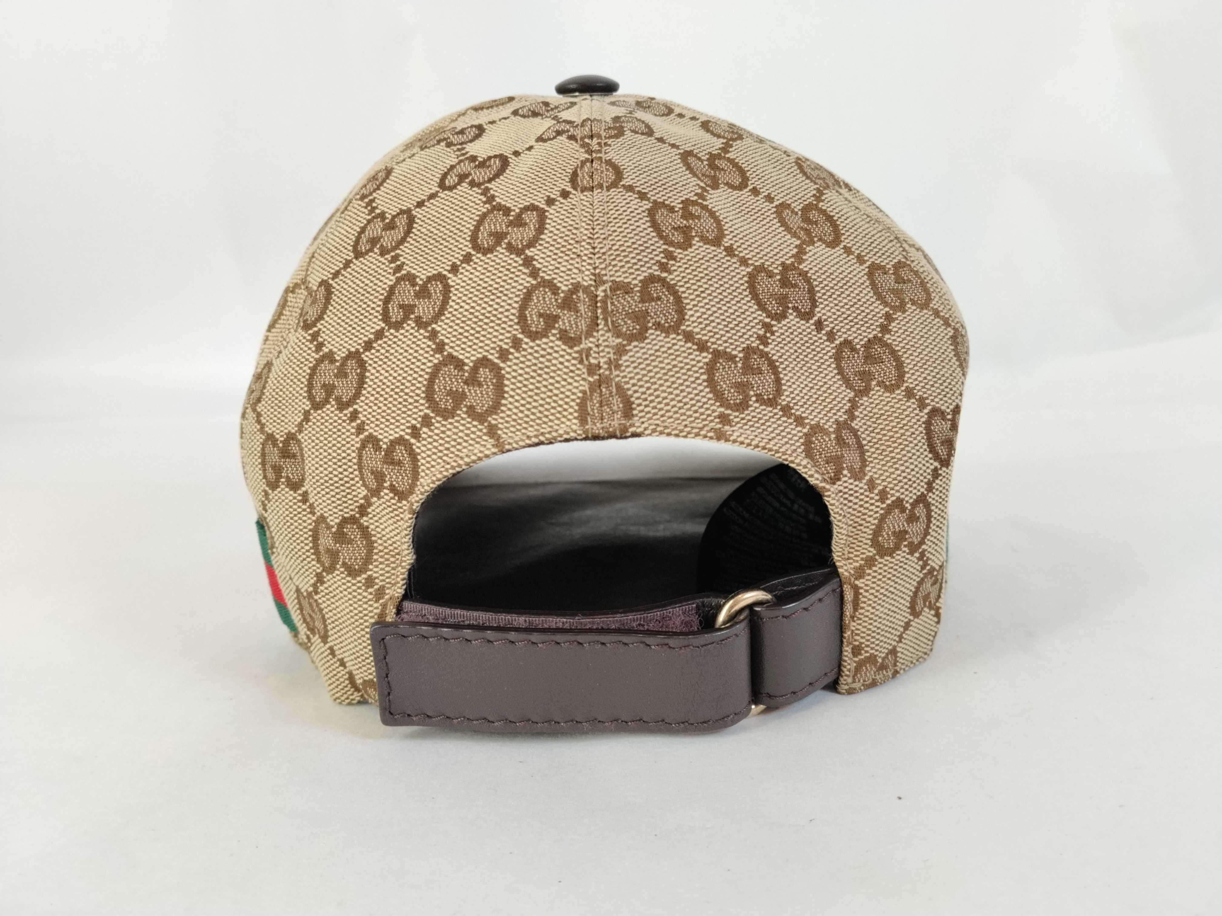 GG Canvas Baseball Cap 601491 (GG Canvas Hat, Sherry Line, Other Accessories) — view 3