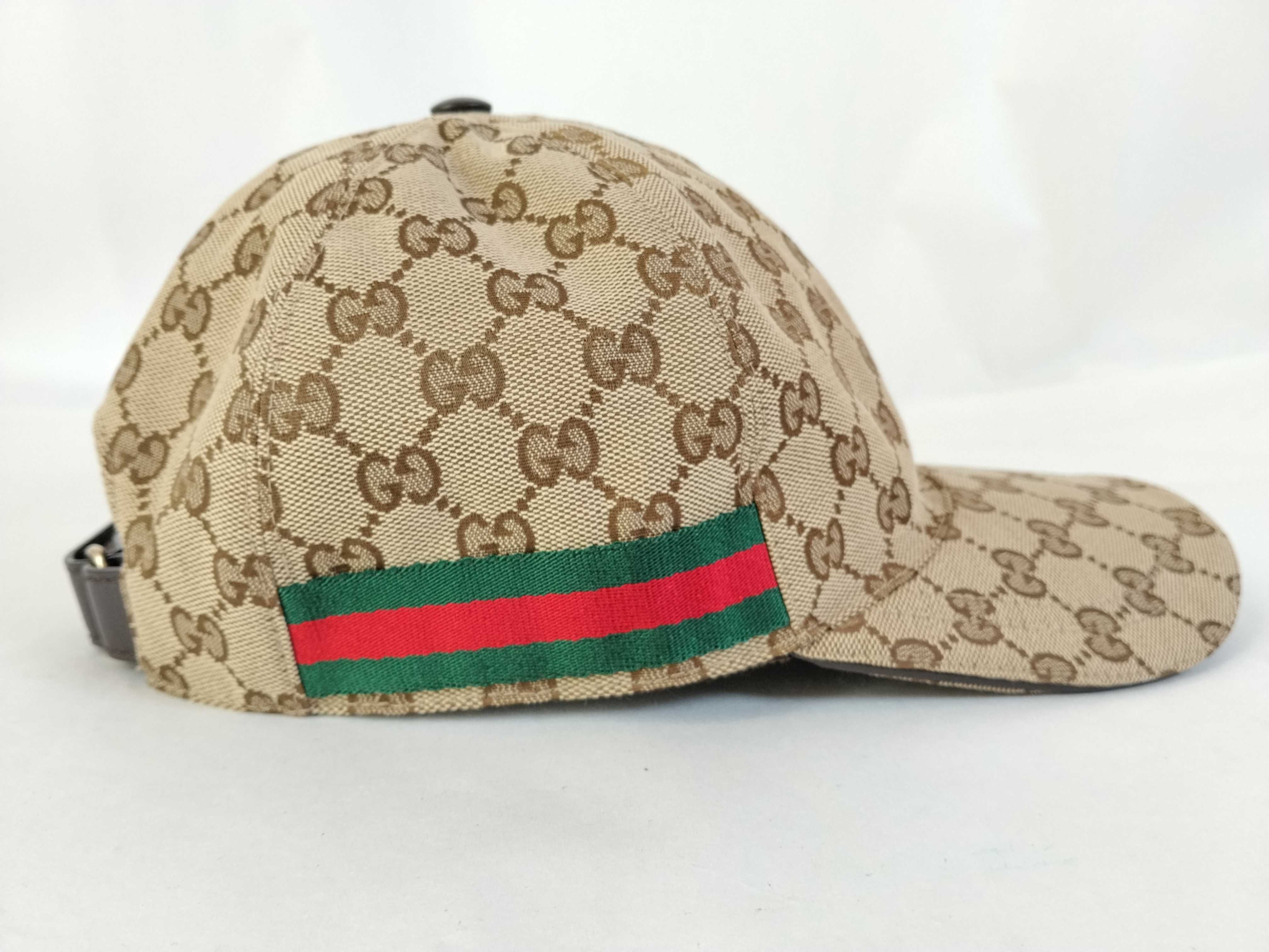 GG Canvas Baseball Cap 601491 (GG Canvas Hat, Sherry Line, Other Accessories) — view 4