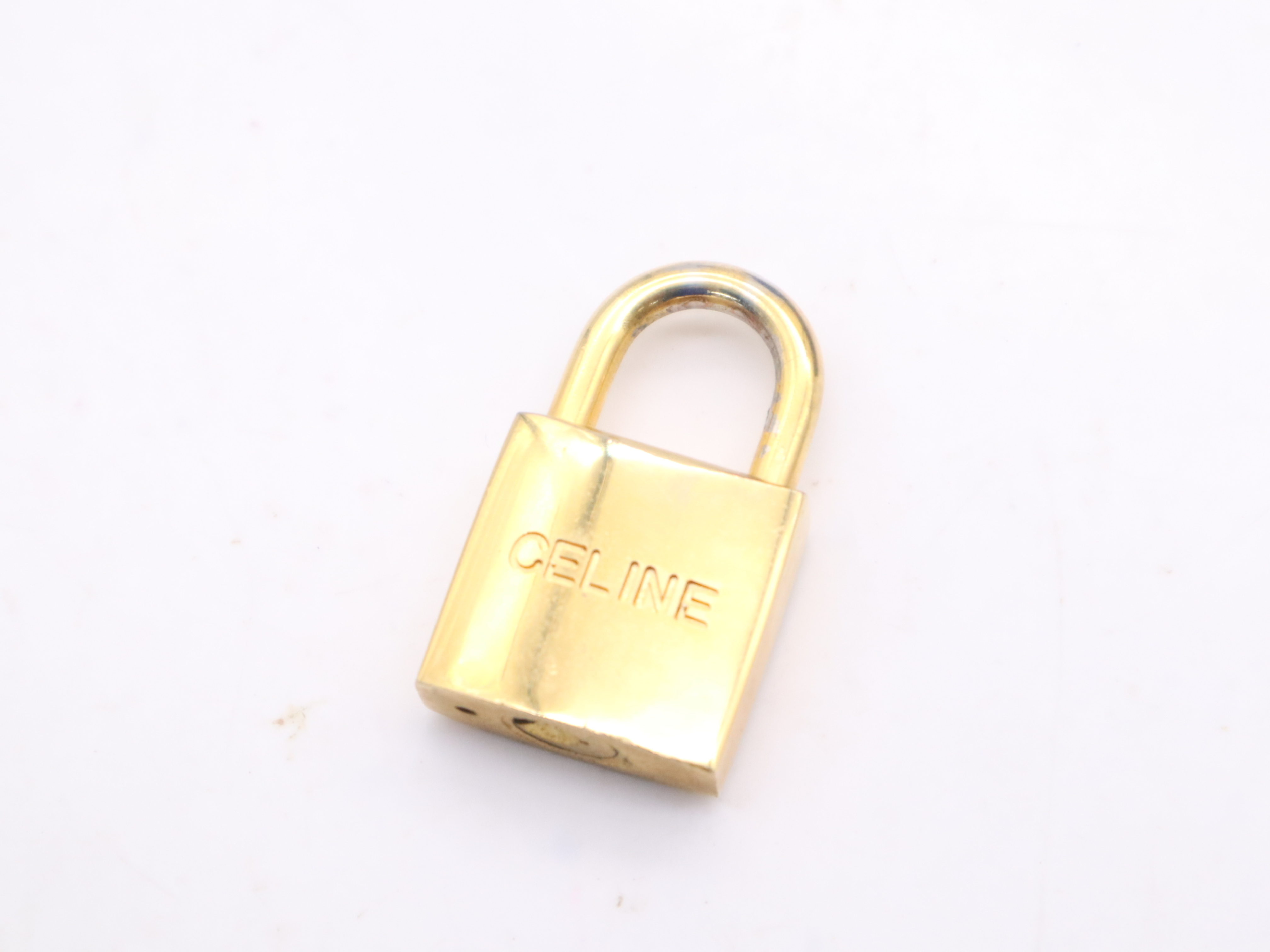 PVC x Leather Macadam Boston Bag, Brown, Gold Hardware, with Padlock, 2 Keys, and Clochette. — view 13