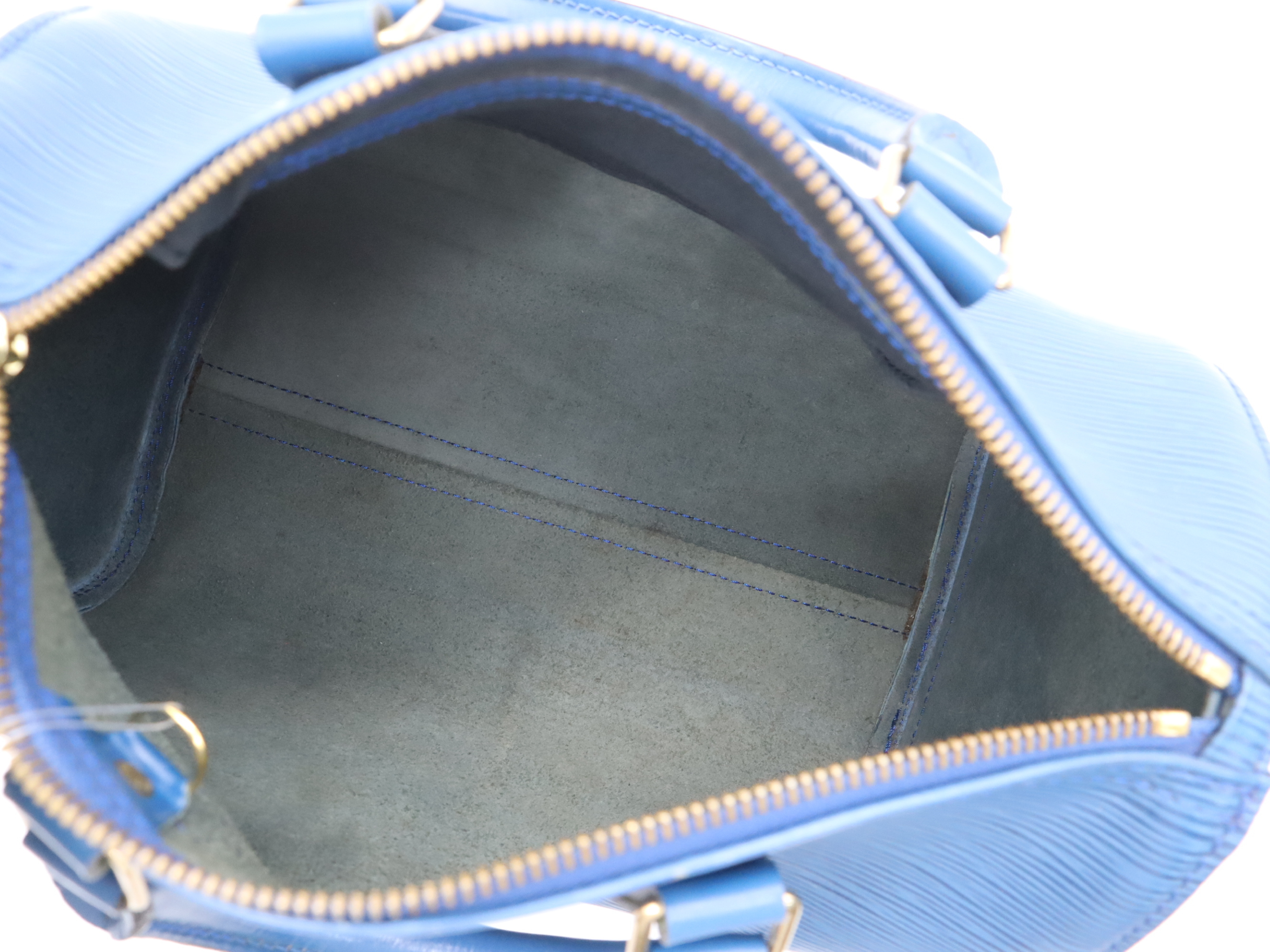 M43015 Epi Speedy 25 Toledo Blue Handbag — view 12