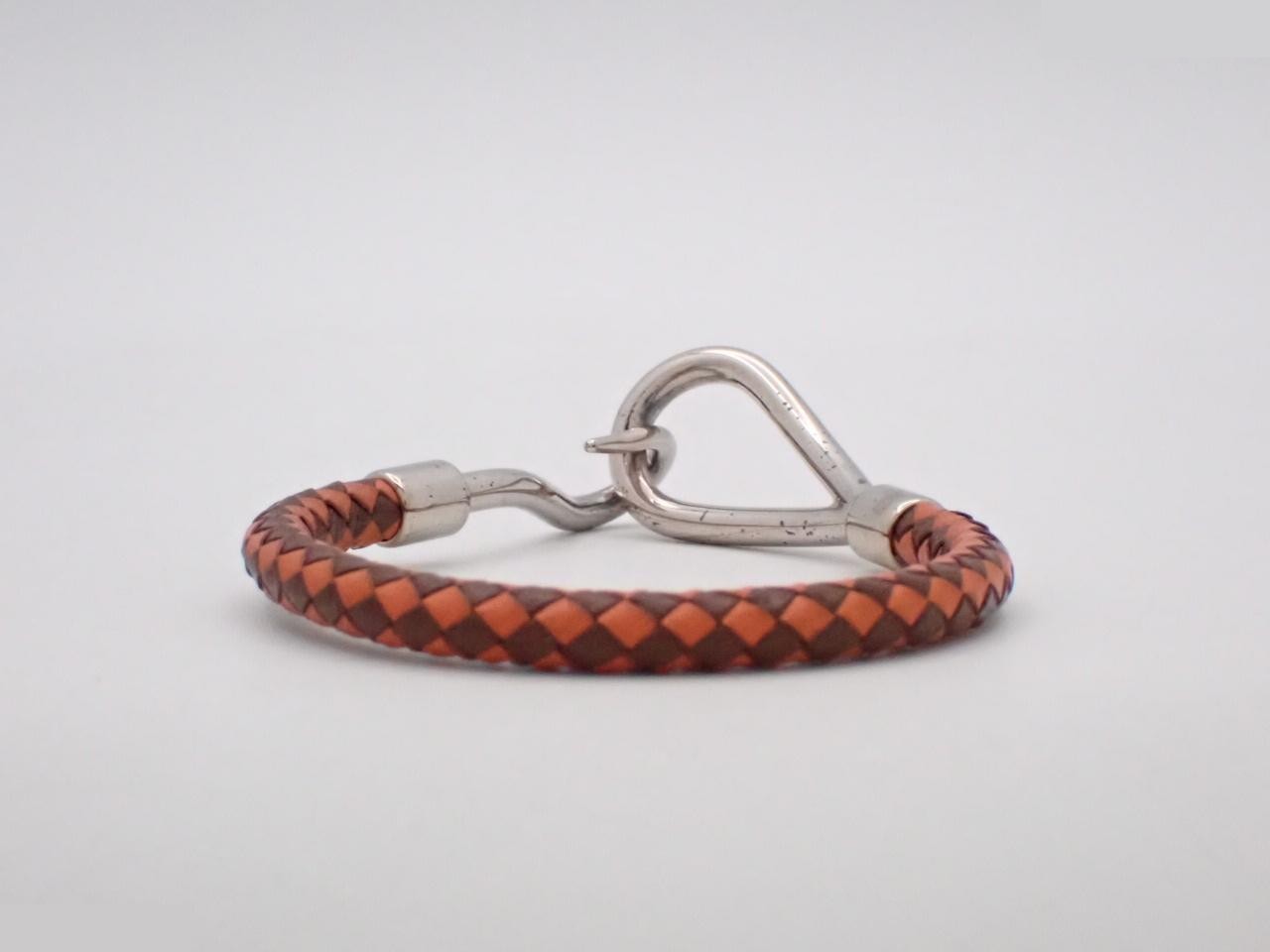 Jumbo bracelet, leather bracelet, wrist circumference approximately 15cm — view 2