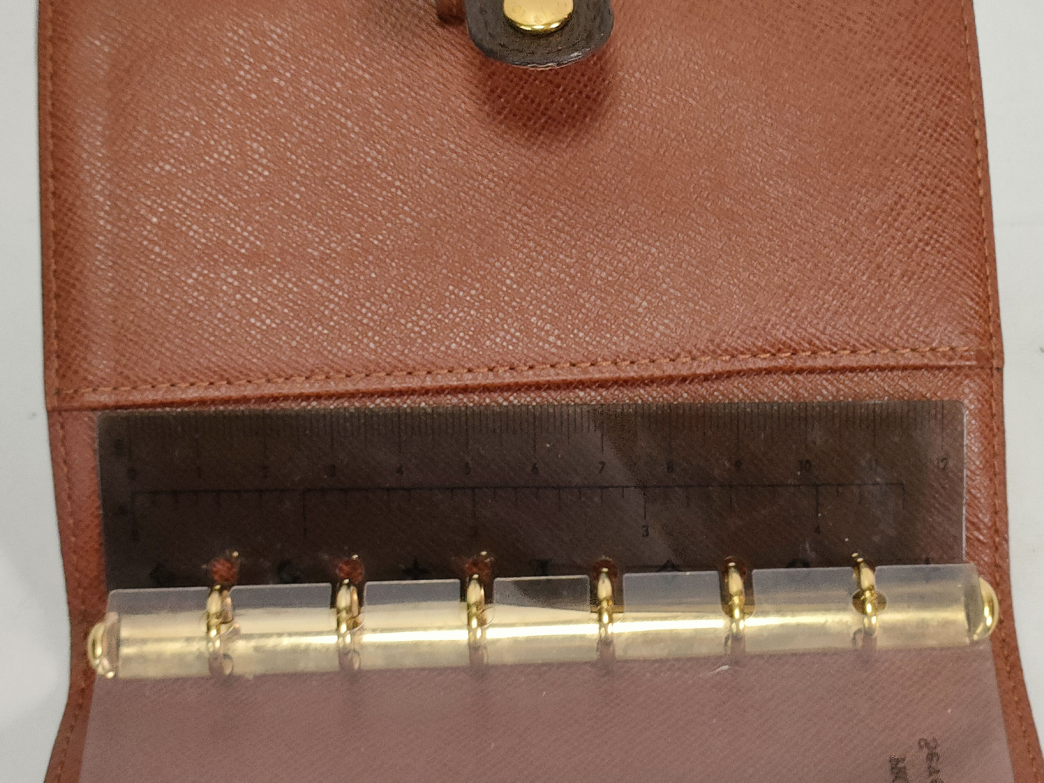 Monogram R20005 Agenda PM Notebook Cover — view 12