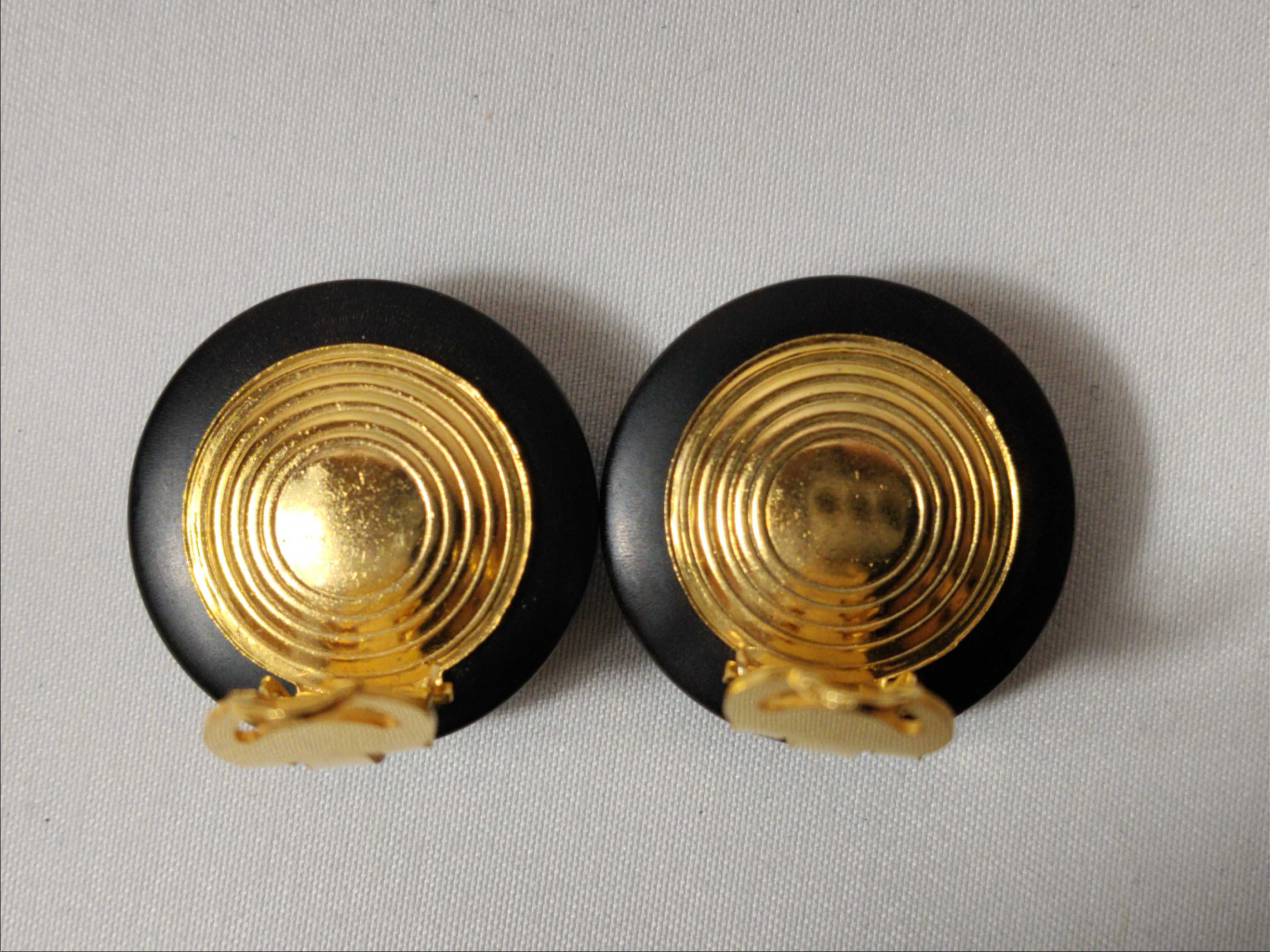 Horn Earrings, Black Earrings — view 2