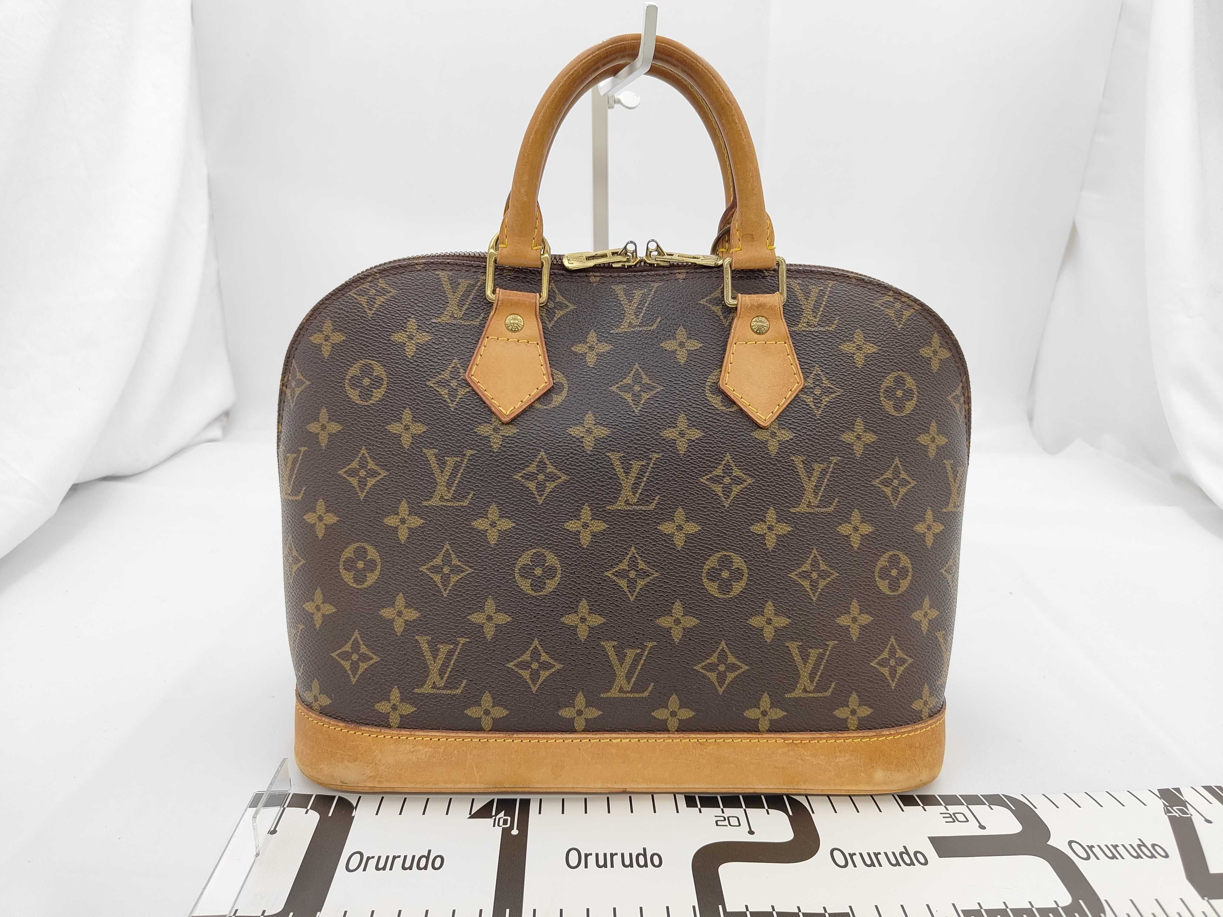 M51130 Alma Handbag, Monogram Canvas, Brown Handbag — view 2