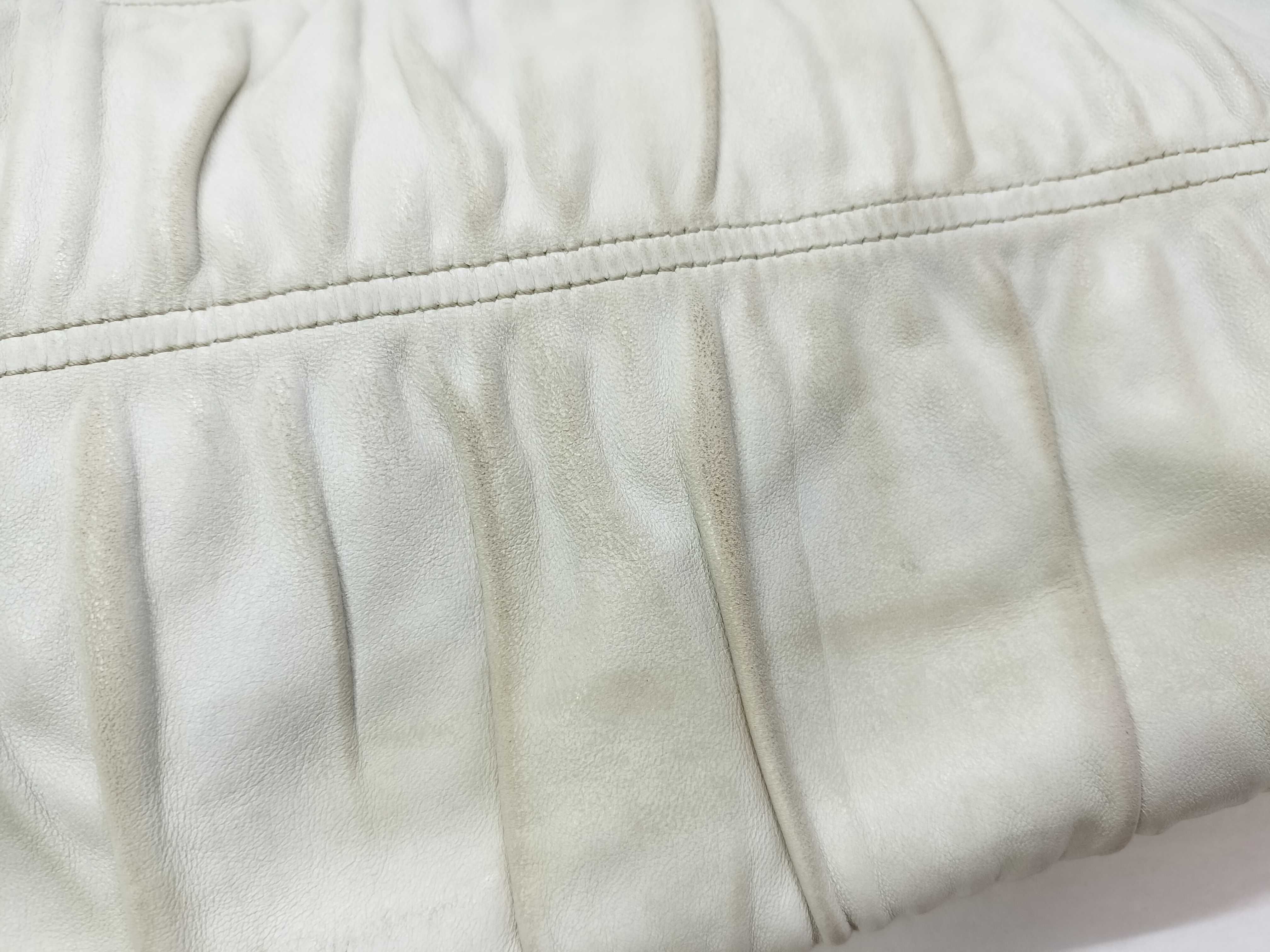 Leather Handbag Gathered Tote Bag — view 15