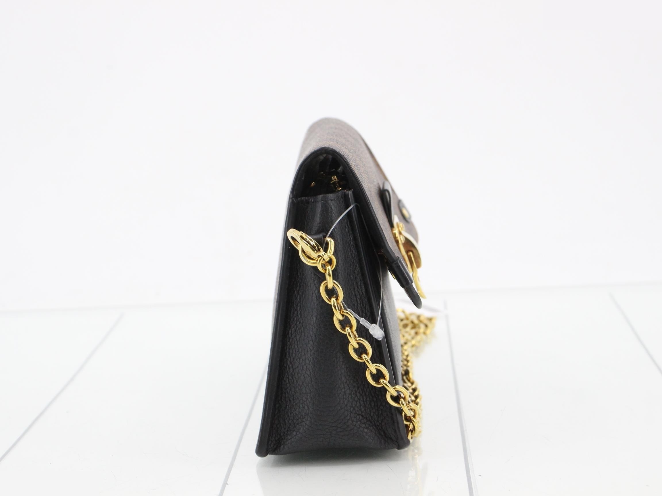 damier chain shoulder bag — view 4