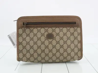 GG Supreme Leather Second Bag