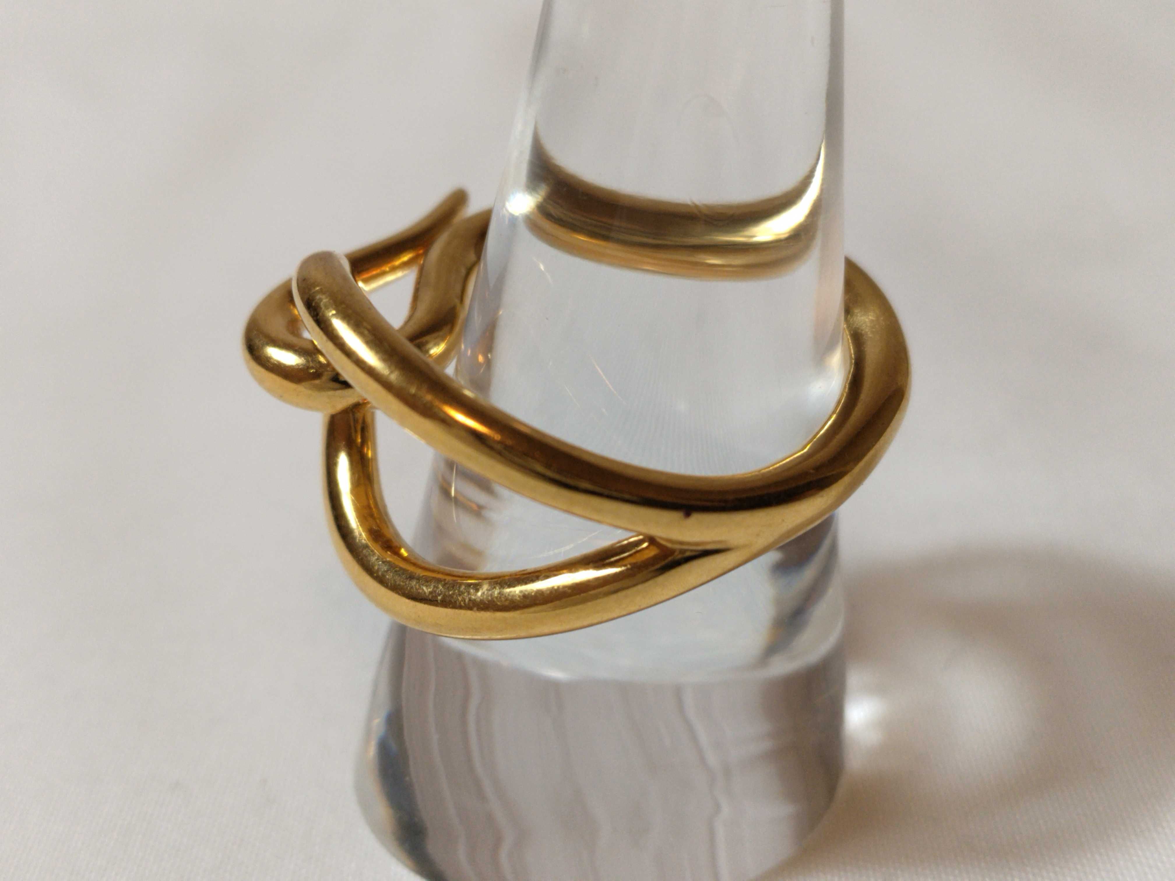 Cufflinks Gold Ring — view 2