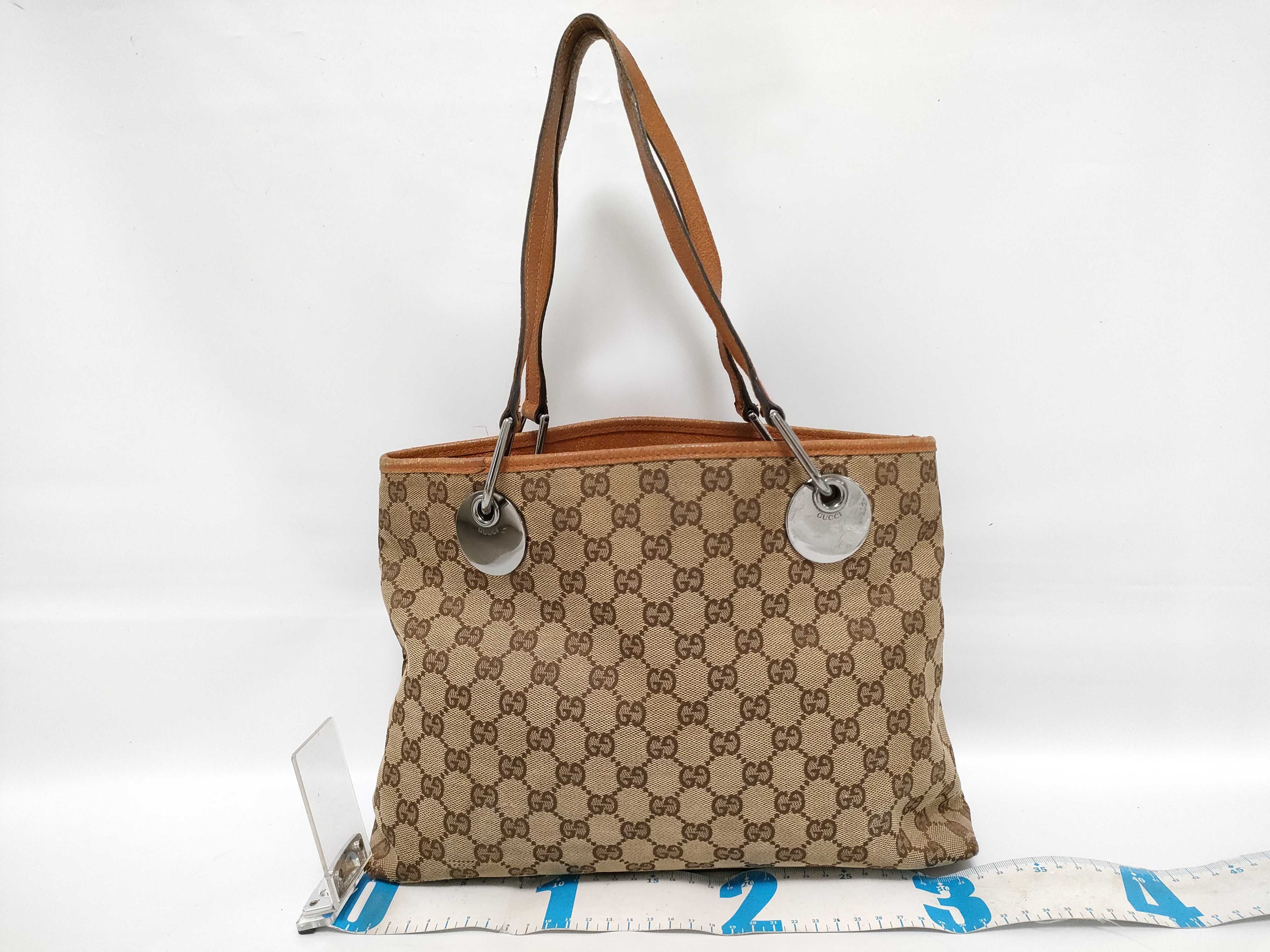 GG Canvas Tote Bag 120837 — view 2