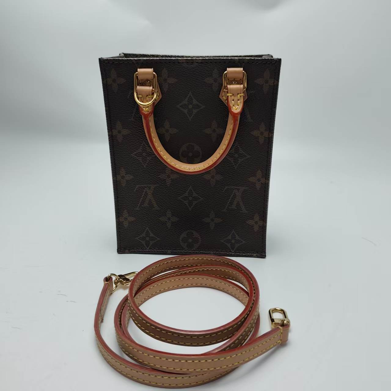 【*Shipped from: China*】LOUIS VUITTON Sac Plat PU Handbag — view 2
