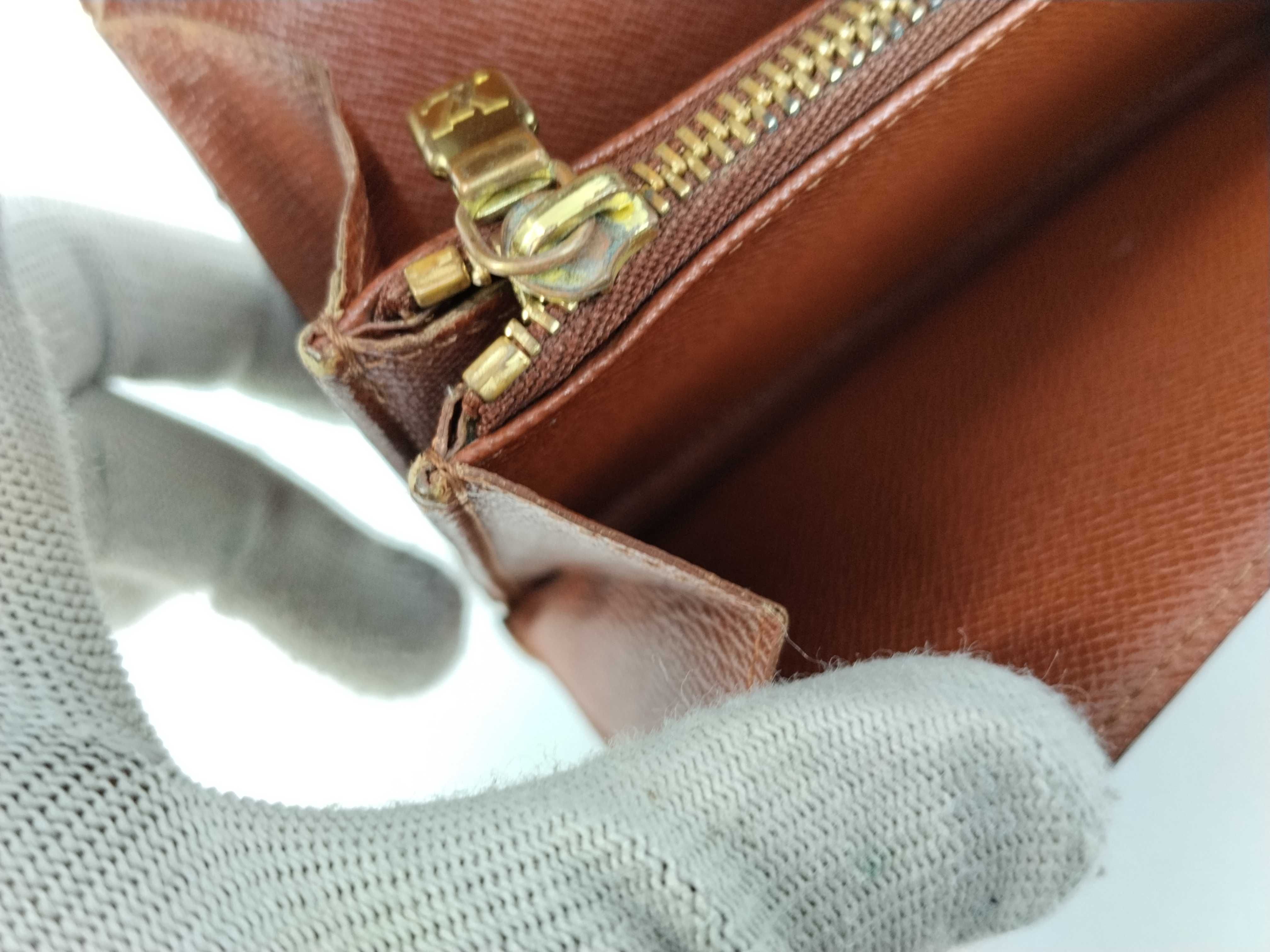 Monogram LV Wallet Pochette Porte Monnaie Credit Brown Wallet — view 12