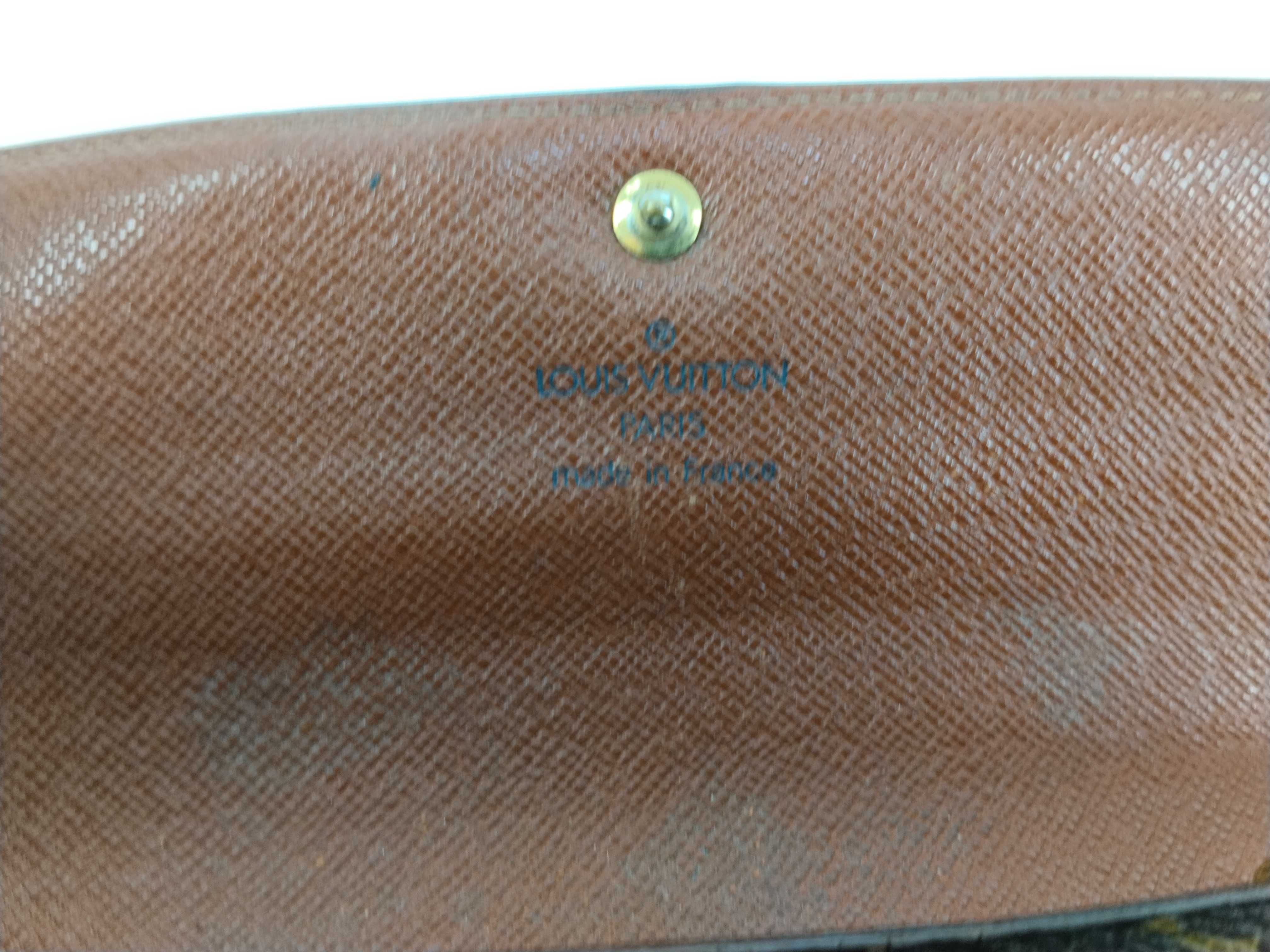 Monogram LV Wallet Pochette Porte Monnaie Credit Brown Wallet — view 14