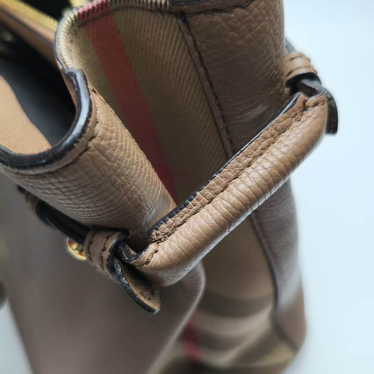 【*Shipped from: China*】BURBERRY Leather Shoulder Bag — view 12