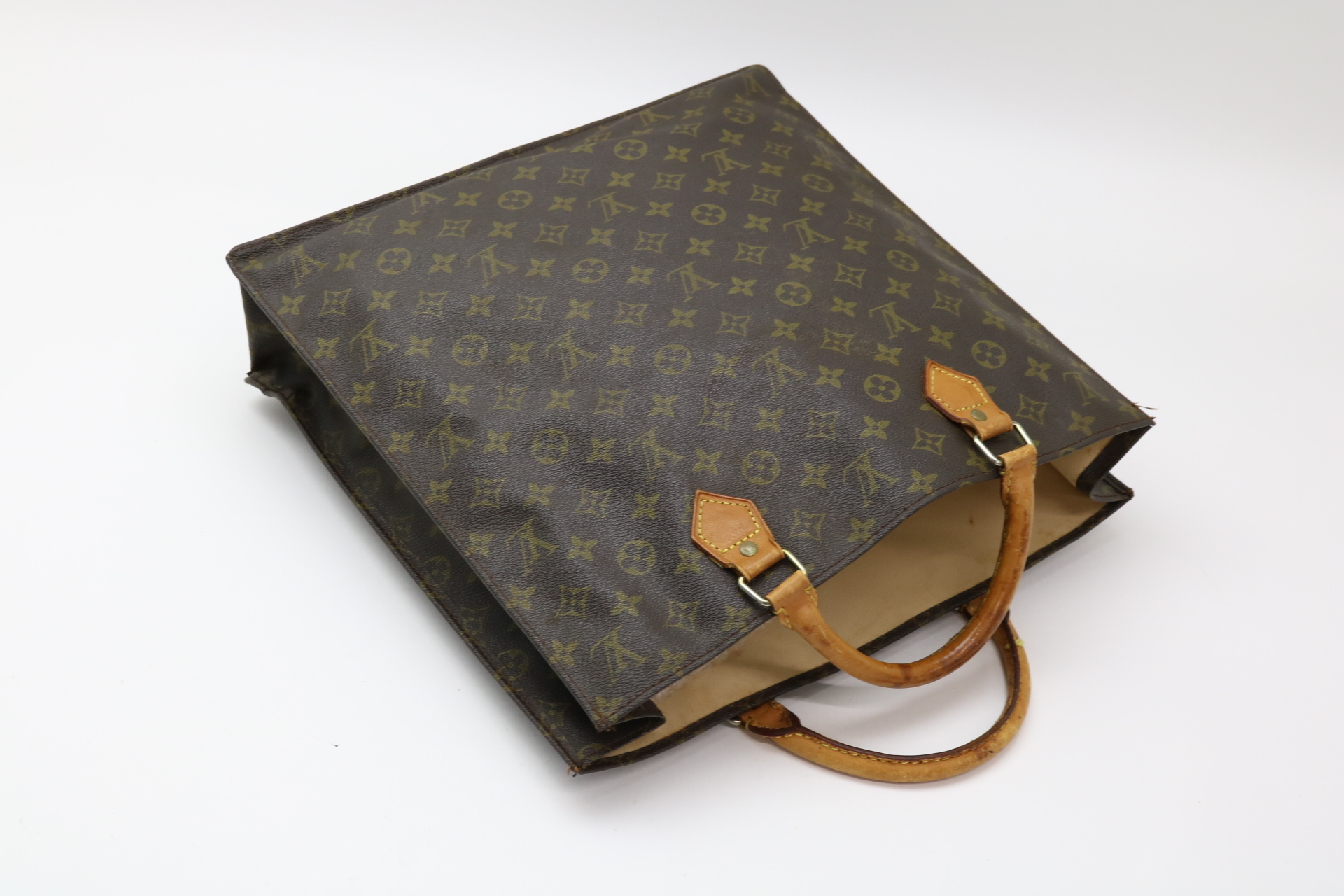 Monogram Old Sac Plat Handbag — view 8