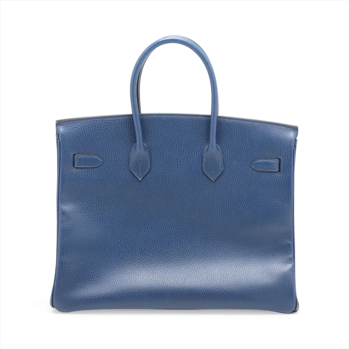 [Individually packaged] Hermes Birkin 35 Letournée Ardennes Blue Roy Gold Hardware A: 1997 — view 2