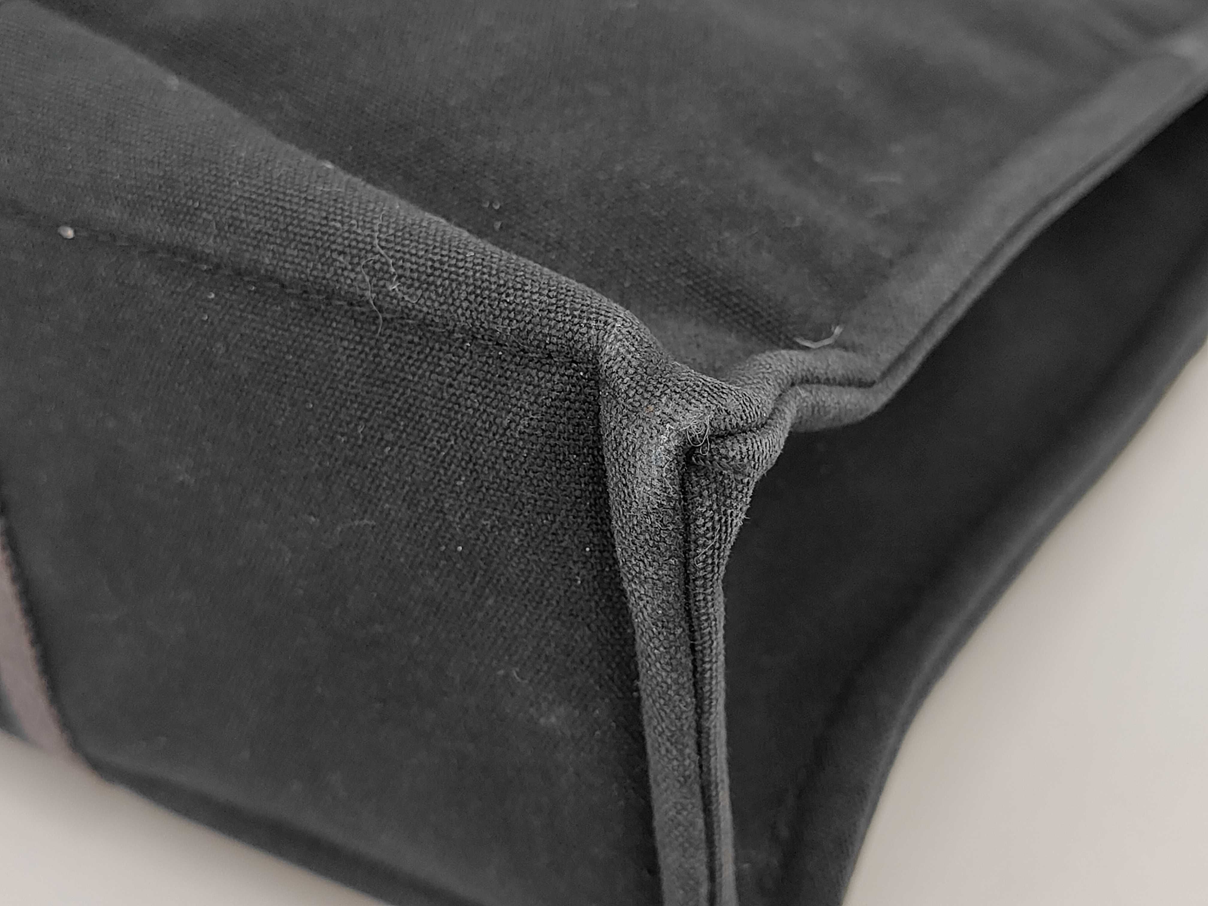 Fourre-Tout MM Tote Bag, Canvas, Black Tote Bag — view 4