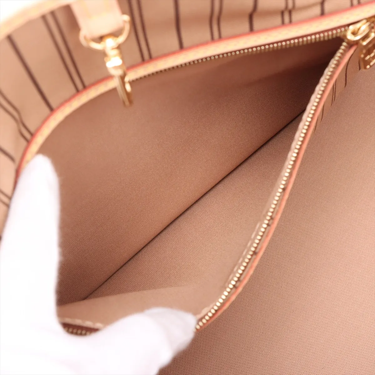 Monogram Neverfull MM M46975 Brown RFID response — view 8